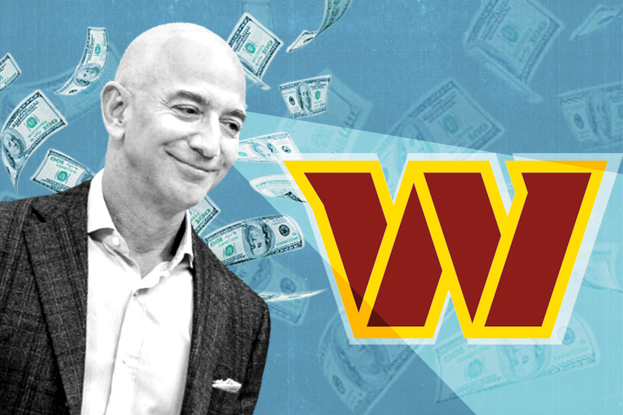 Jeff Bezos quiere una franquicia NFL: ¿puede 'todo el dinero del mundo' comprar los Washington Commanders?