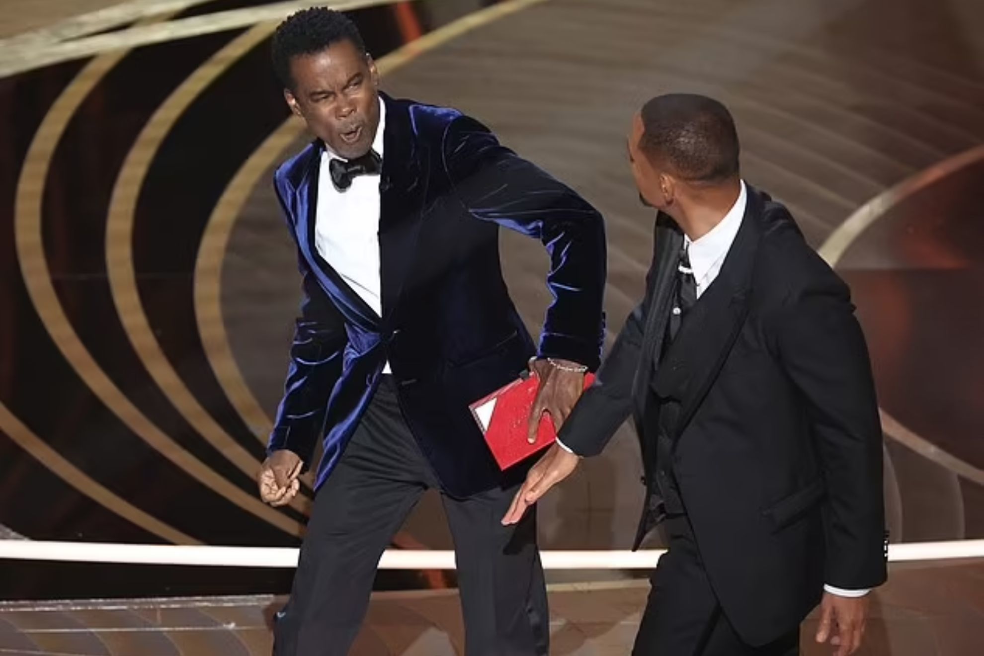 Chris Rock after slap from Will Smith at the 2022 Oscars