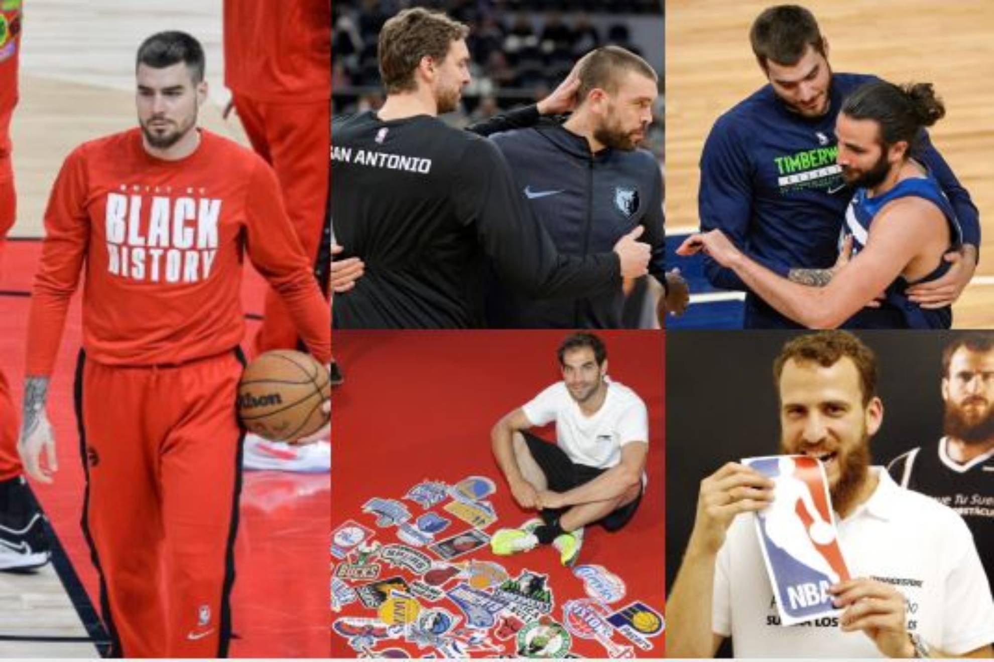 Lo de Juancho no es nuevo: Los 35 cambios de equipo de los espaoles en la NBA