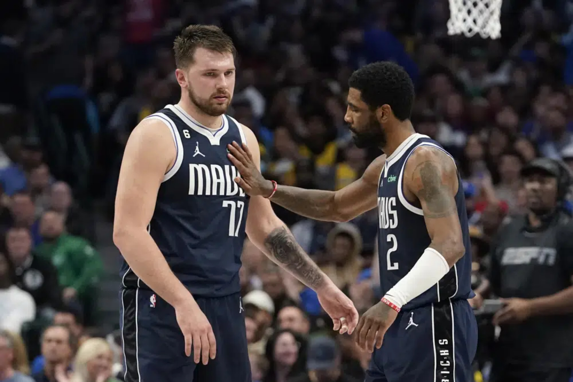 Luka Doncic and Kyrie Irving only have one win in five games played together.