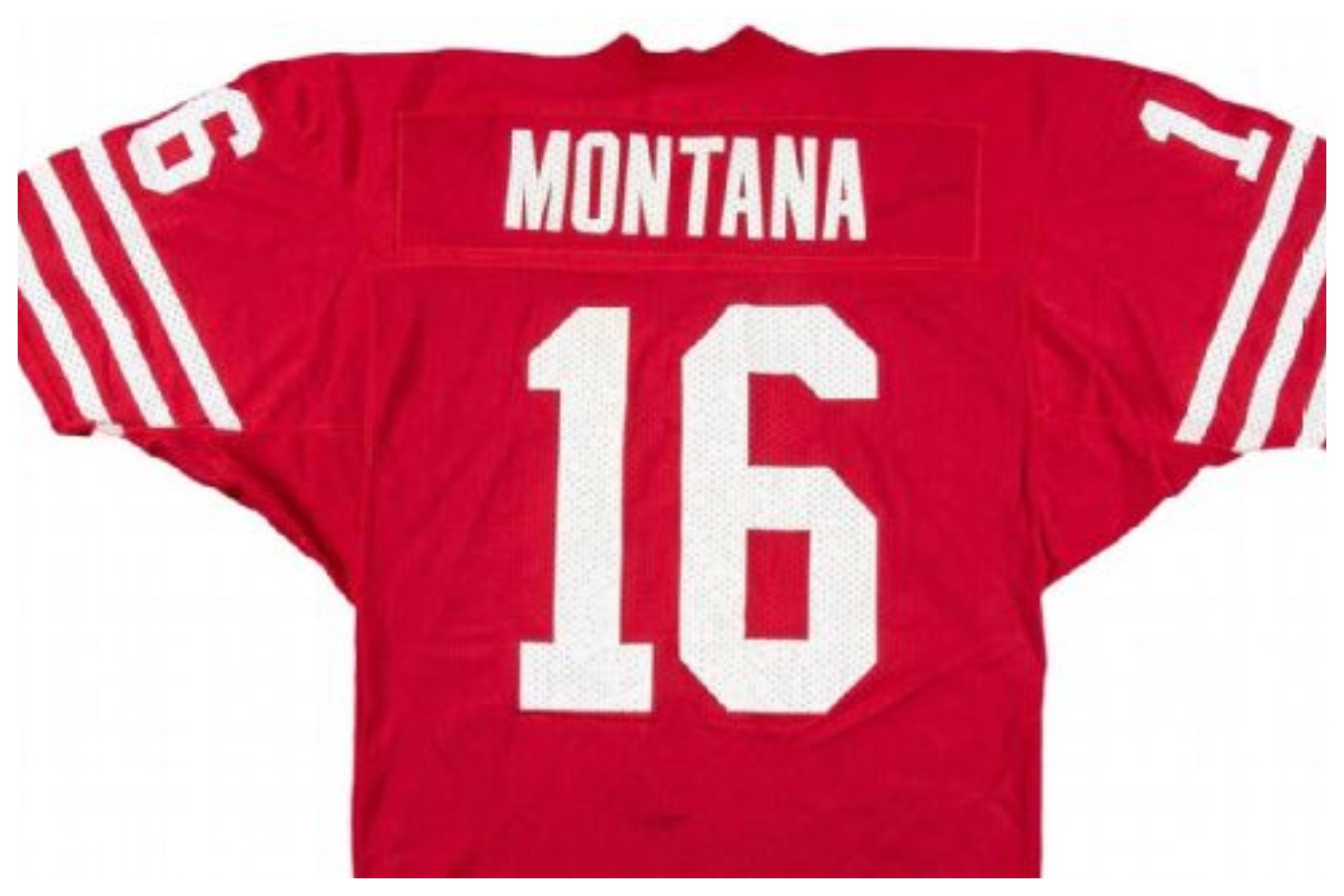 Una camiseta de Montana, subastada por un récord de 1,2 millones de dólares