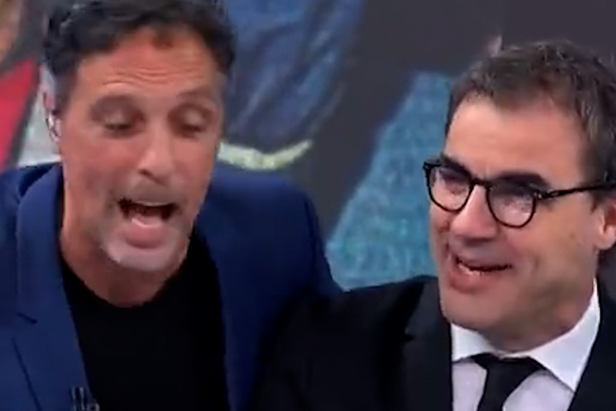 Las risas de un programa argentino con el palmarés de Boca: Hasta el presentador se va del plató