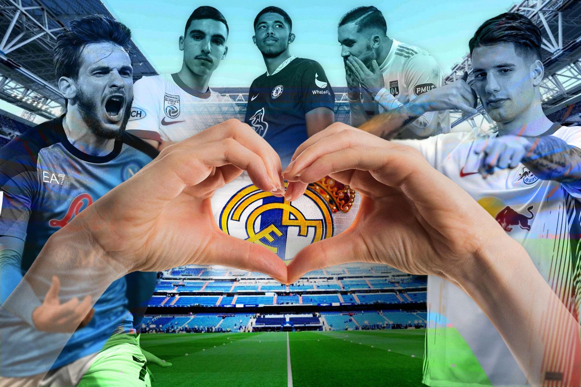 Las 5 perlas del ftbol mundial que han declarado en pblico su amor hacia el Madrid