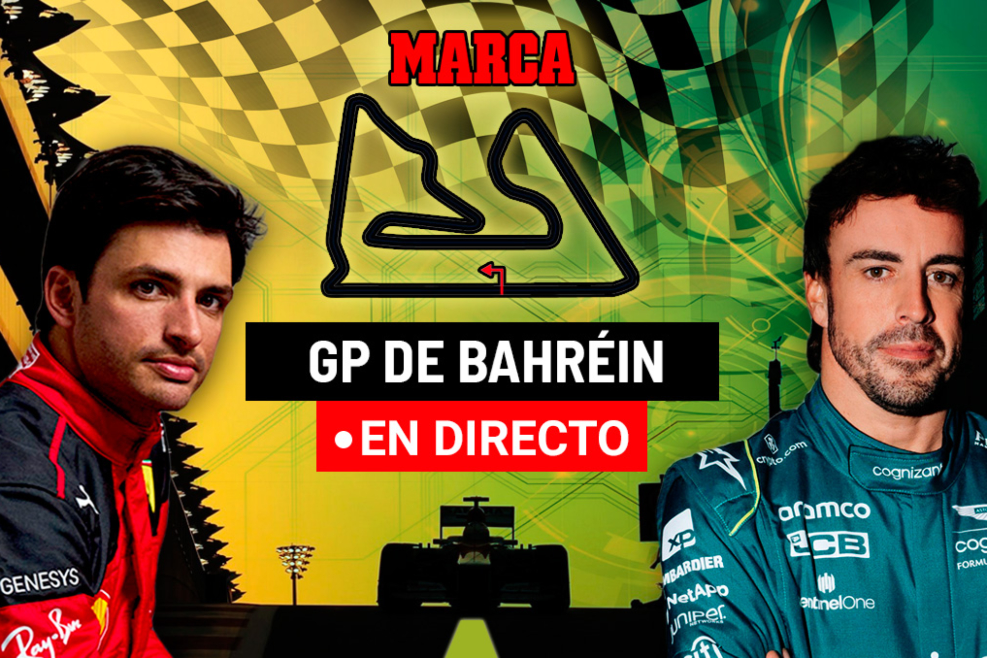 Verstappen gana el GP de Bahréin de F1, Alonso tercero y Sainz cuarto