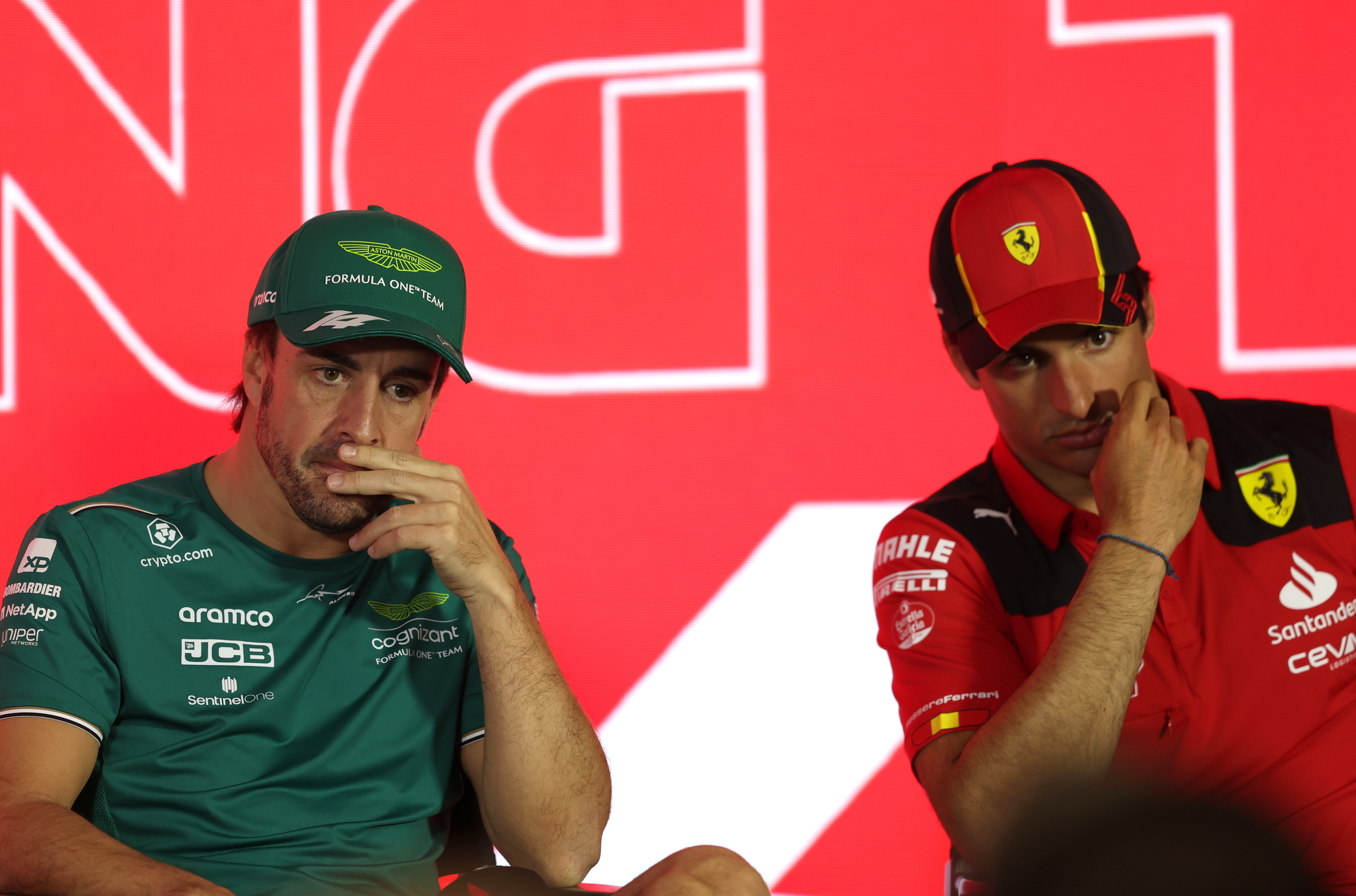 Sainz: "Alonso y yo nunca hemos chocado, no es nuestro objetivo"
