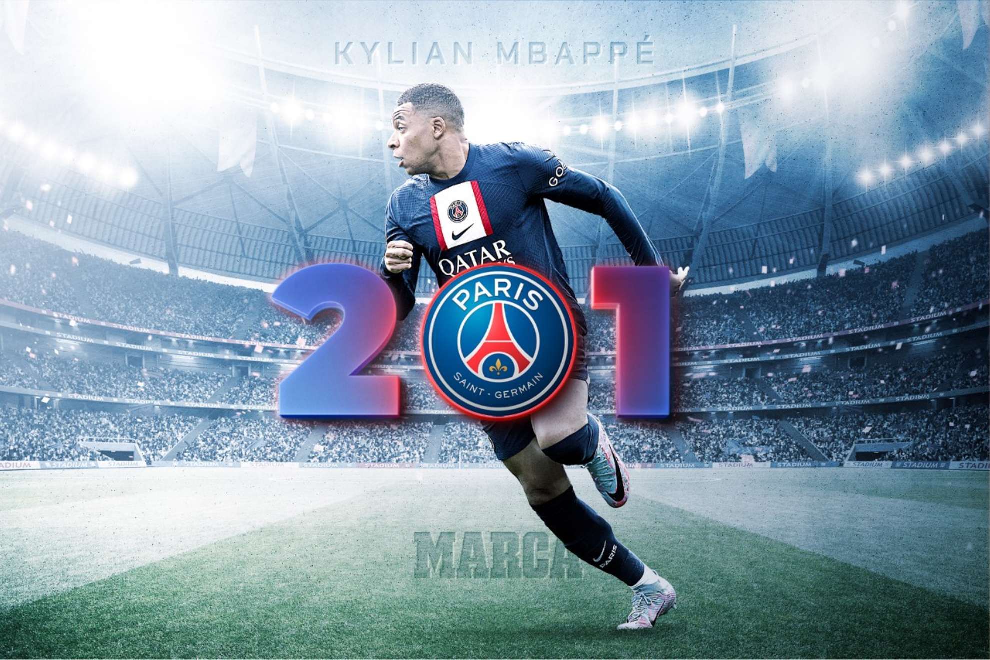 201 goles de Mbappé en el PSG