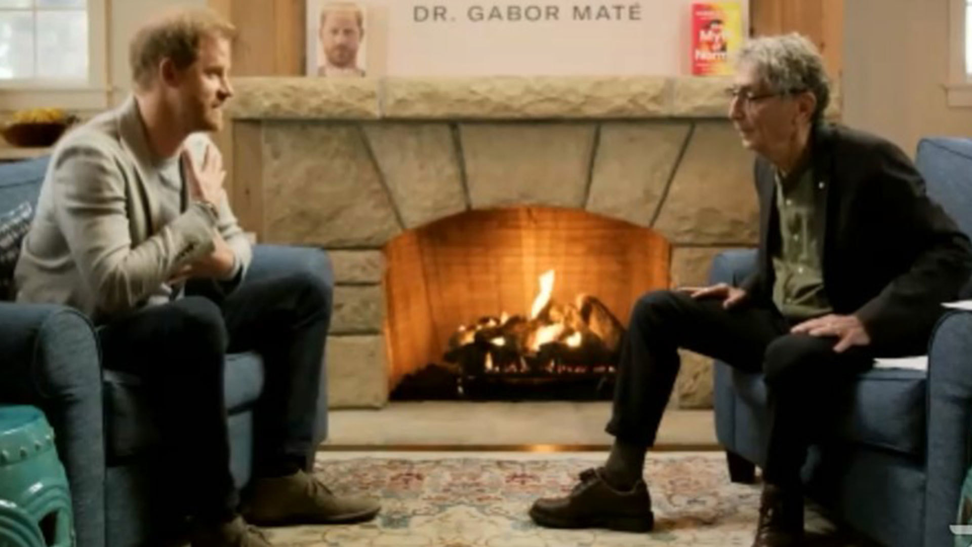 Harry, durante su conversacin con el doctor Gabor Mat.