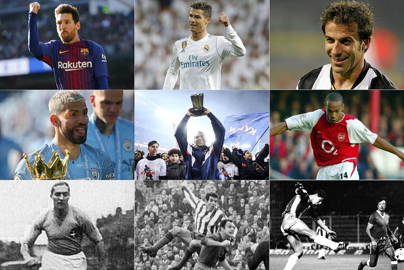 Top scorers of Europe's biggest clubs