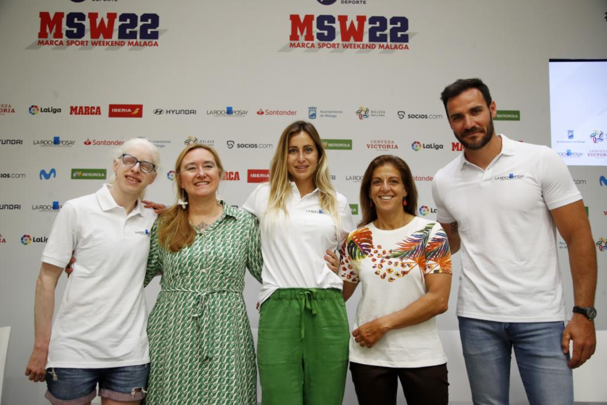 Susana Rodríguez, Magdalena Troya, Lucía Martiño, Carmen Vaz y Saúl Craviotto.