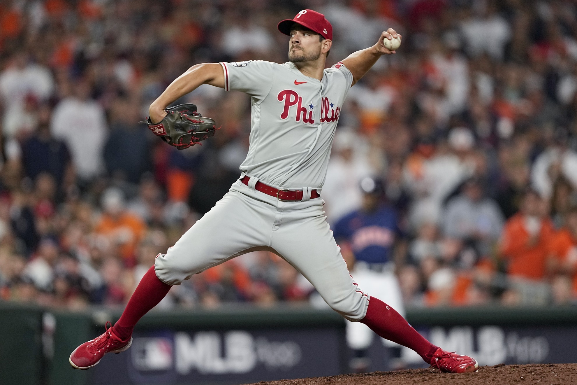 Brad Hand Philadelphia Phillies relief pitcher baseball World Series Houston Astros