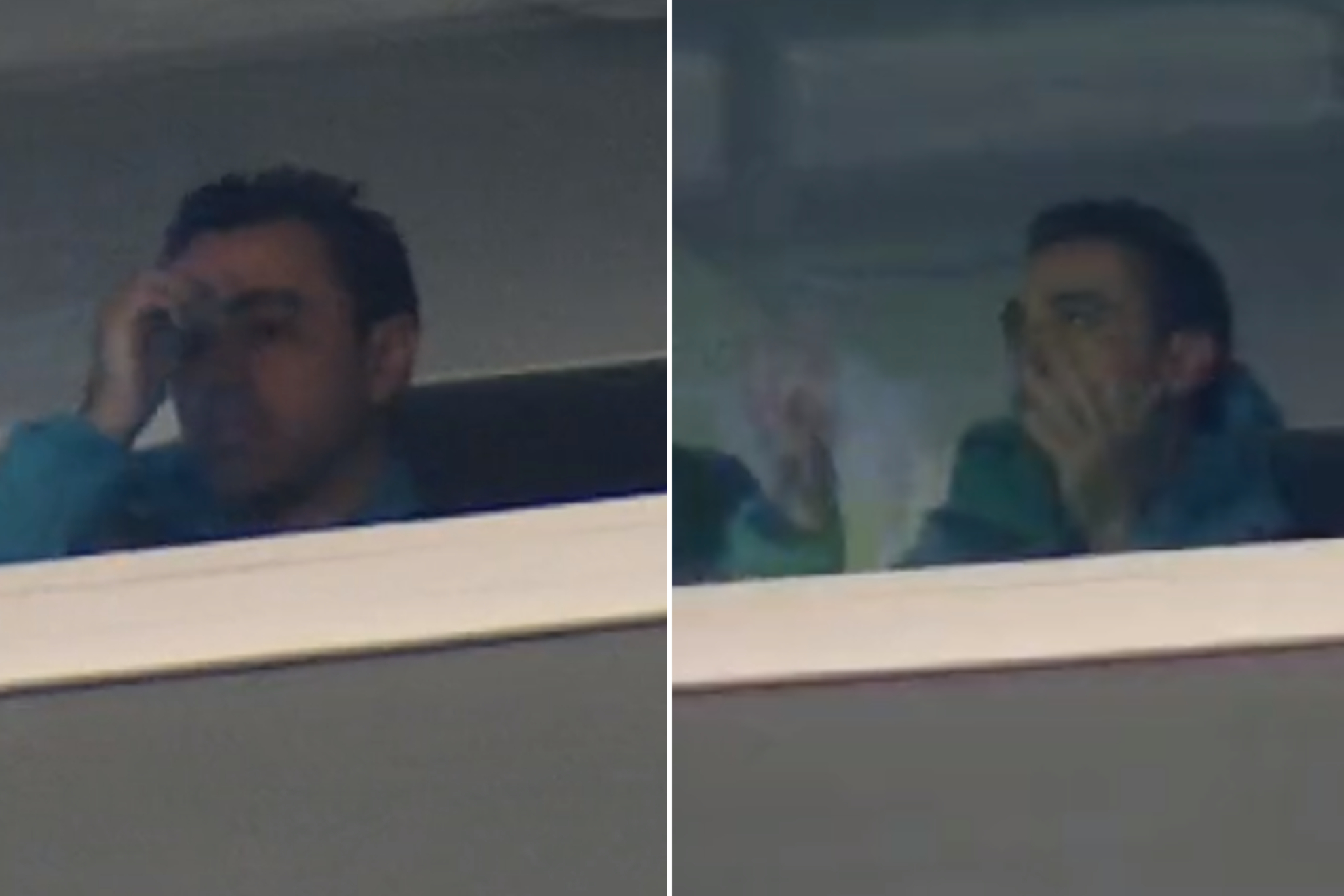 Los gestos de Xavi contra el Valencia: se santigua con Ferran, la reaccin al penalti de Kessie...