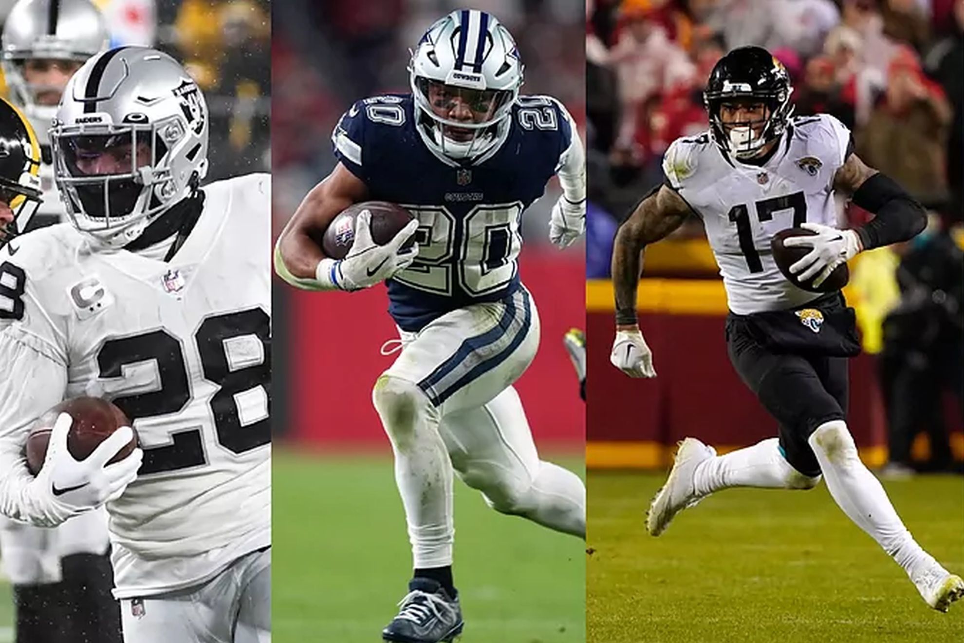 Which players received an NFL franchise tag for the 2023 season?