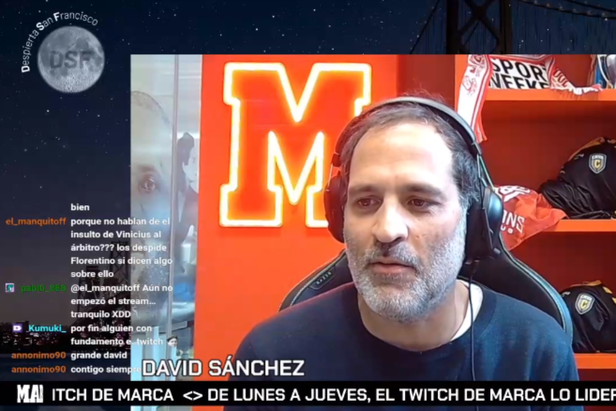 David Snchez, Twitch en directo: ms 'caso Negreira', homenaje a Pau Gasol...