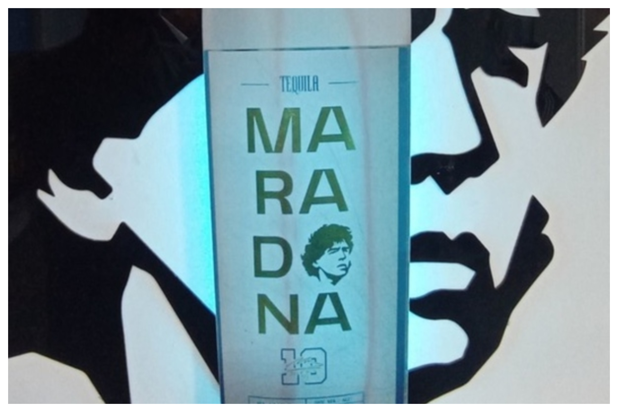 Maradona 'revive' en Guanajuato con el tequila