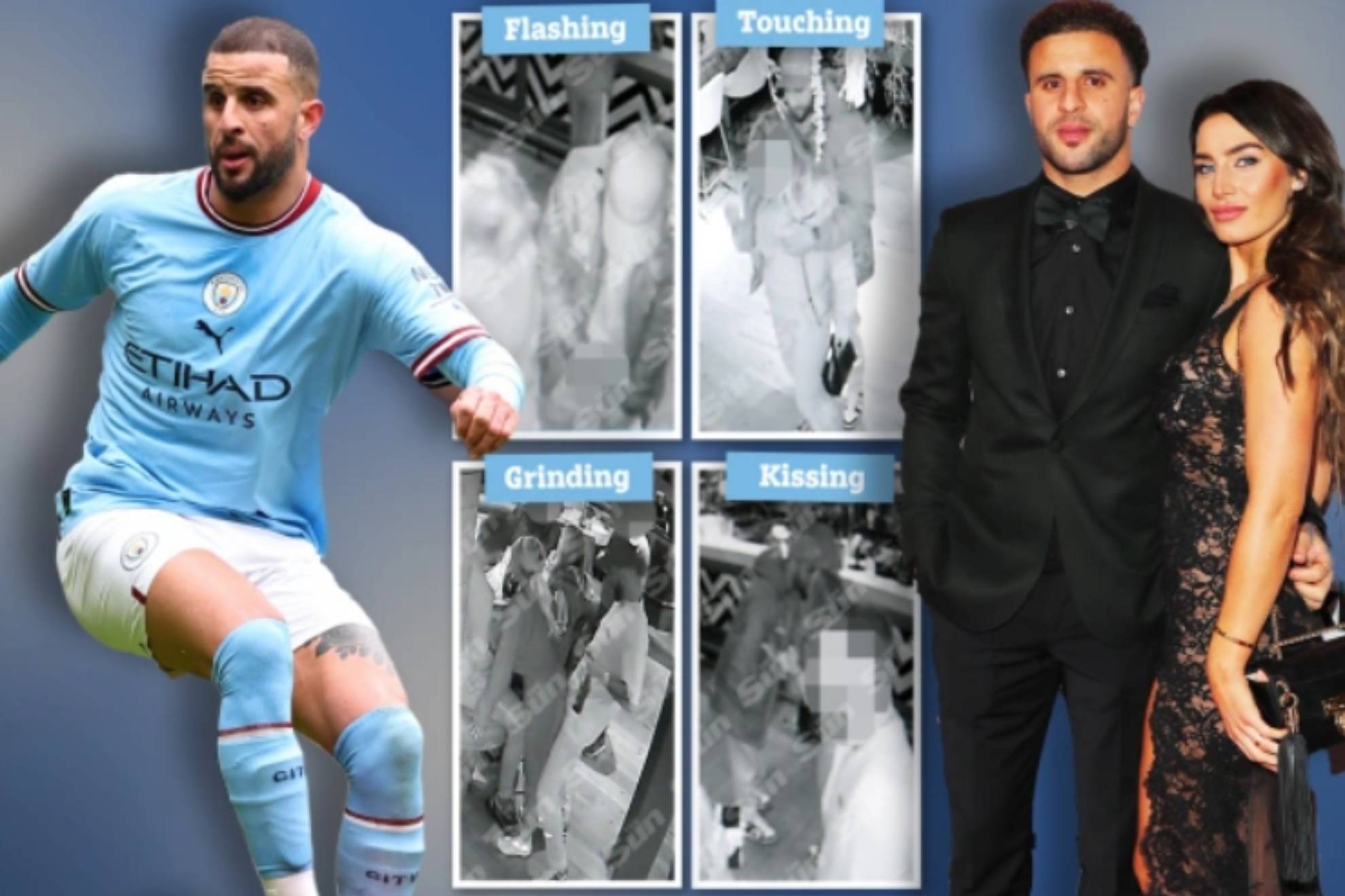 Manchester City star Kyle Walkers infidelity picture