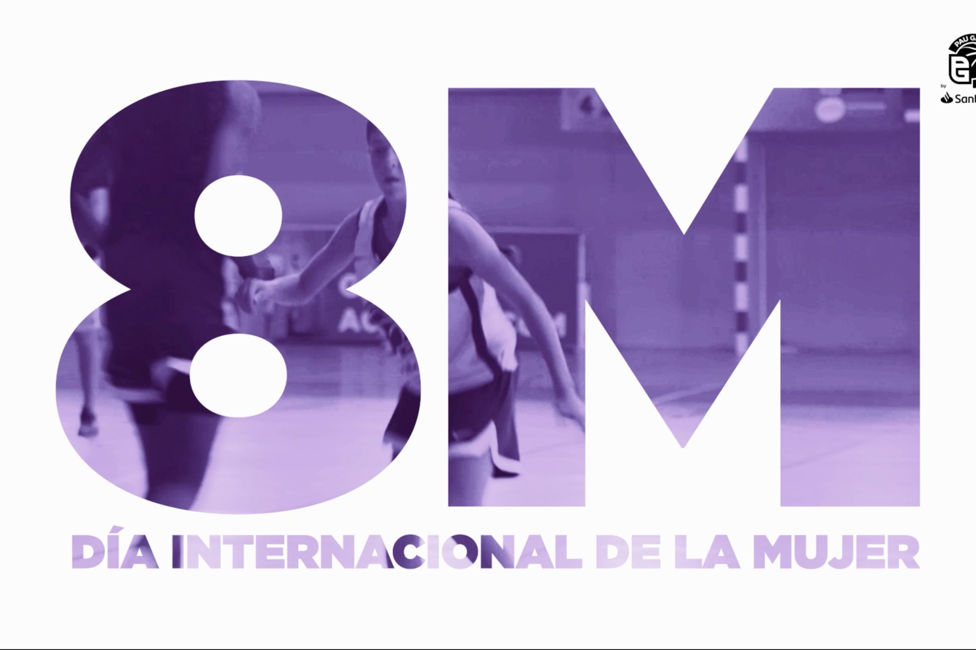 La academia de Pau Gasol, volcada con el básket femenino para celebrar el 8M
