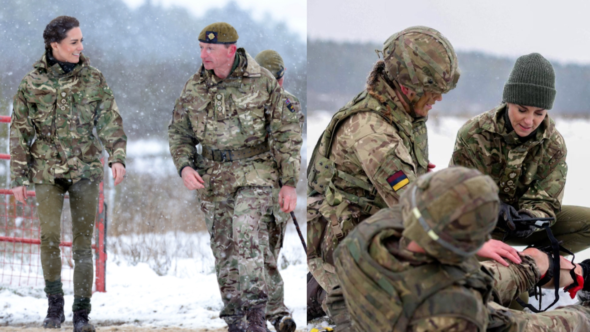 Kate Middleton is hard as nails, does military training with the British army... without William