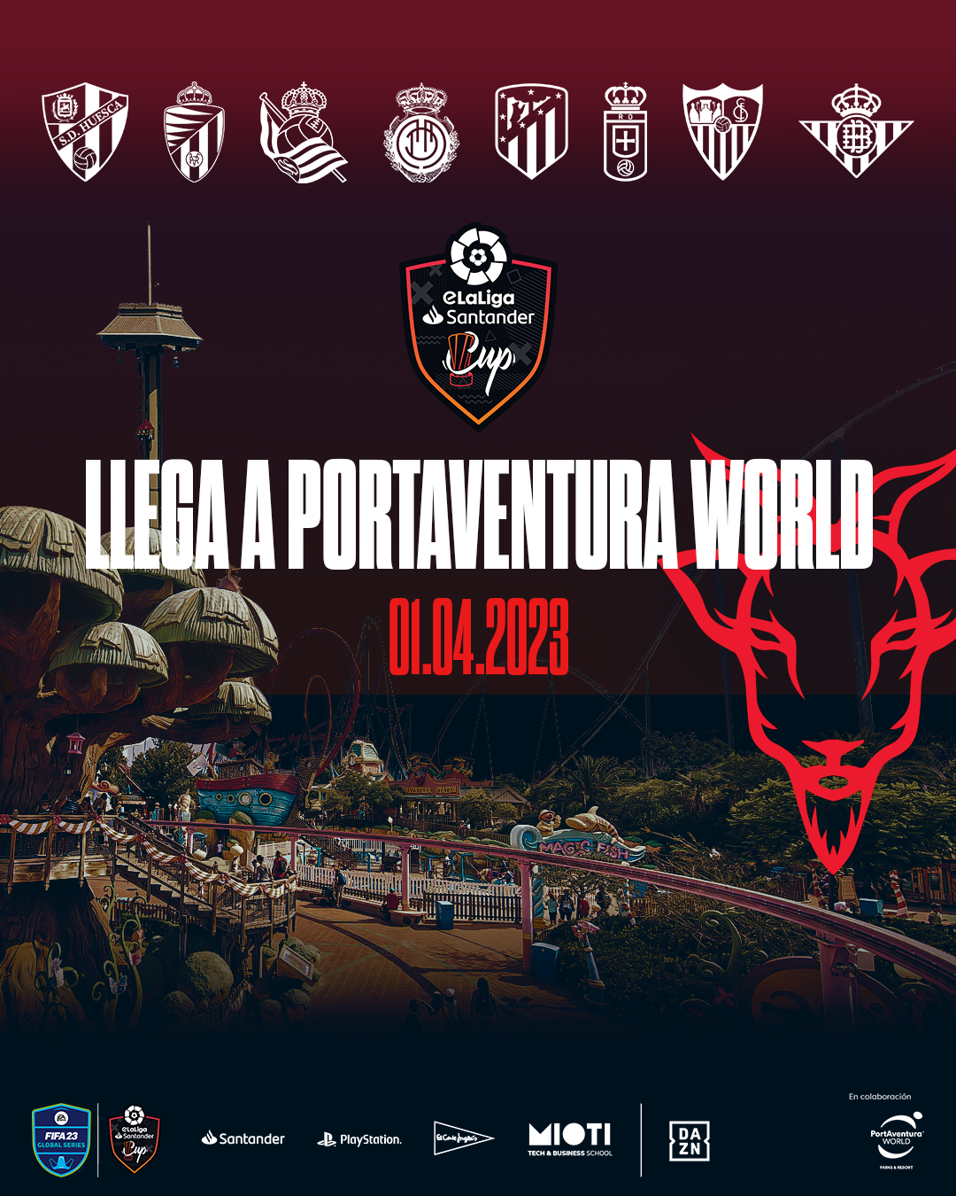 eLaLiga Santander Cup se jugará en PortAventura World