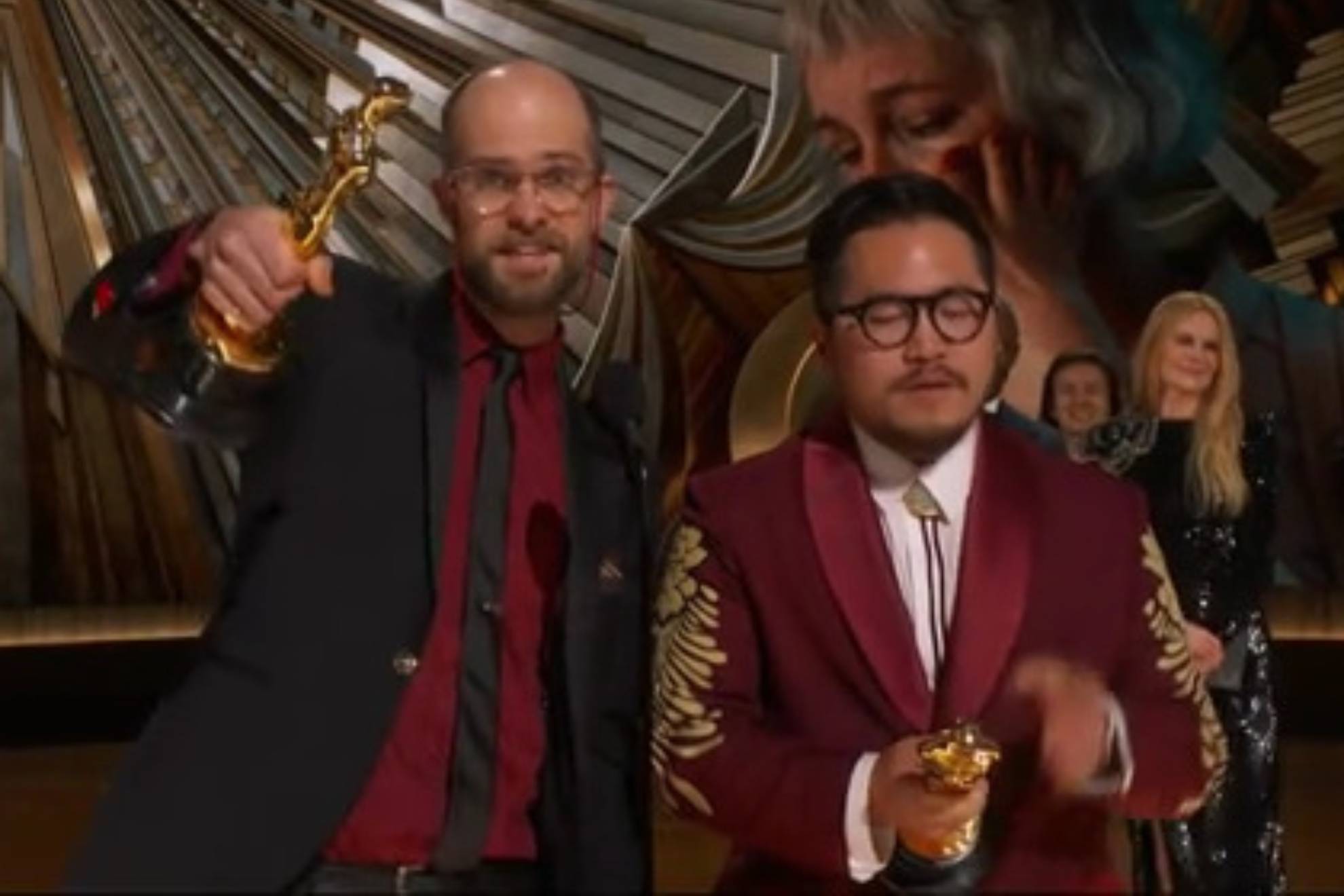Daniel Kwan y Daniel Scheinert recogen el Oscar a mejor dirección 2023