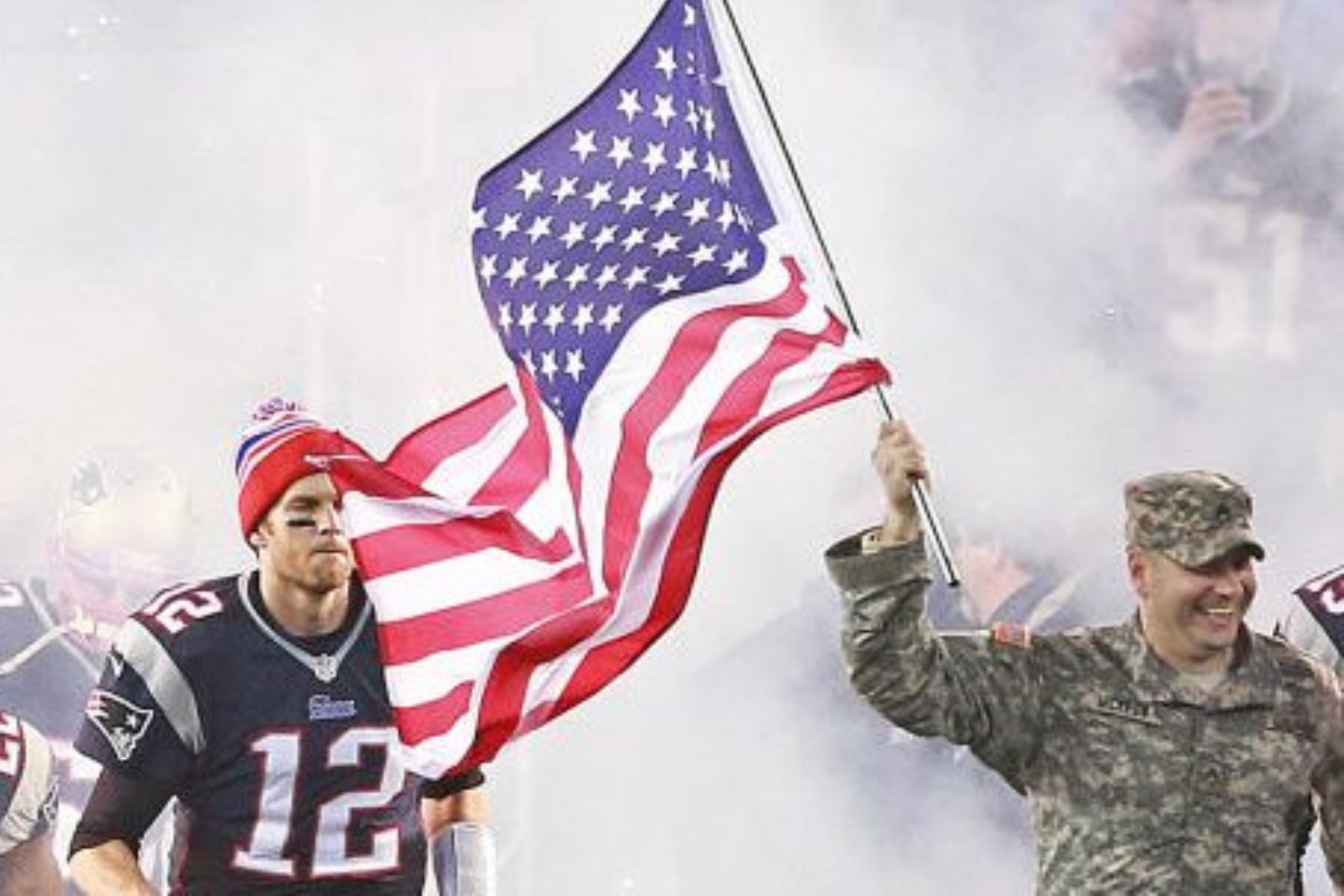 Tom Brady's Double Signed US Flag could be yours if you have at least $300K