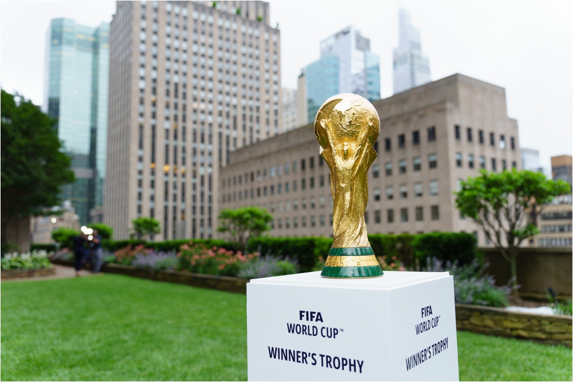 La Copa del Mundo, en Rockefeller Center