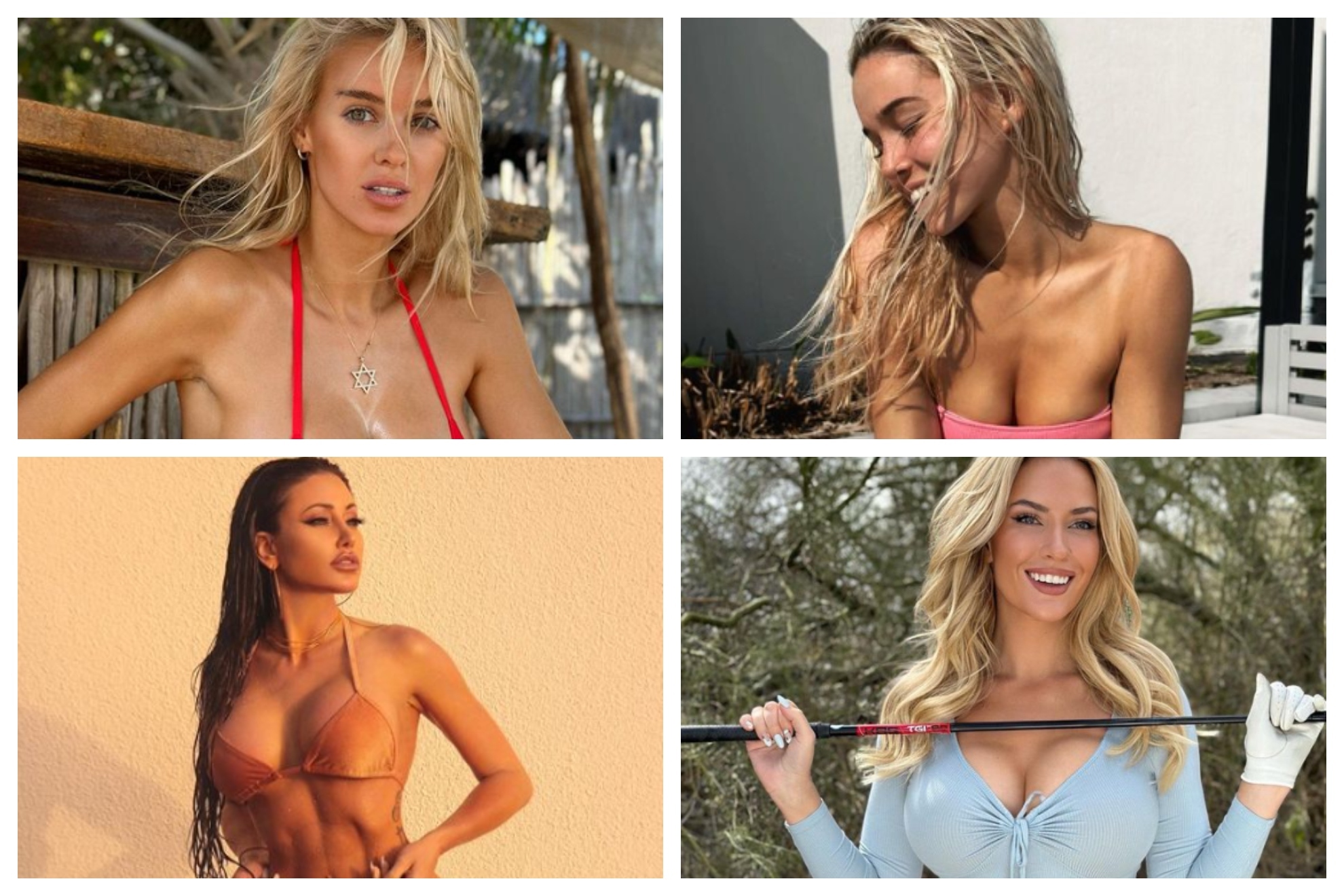Holly Sonders, Veronika Rajek, Paige Spiranac or Olivia Dunne: Who is Instagram's sexiest influencer?