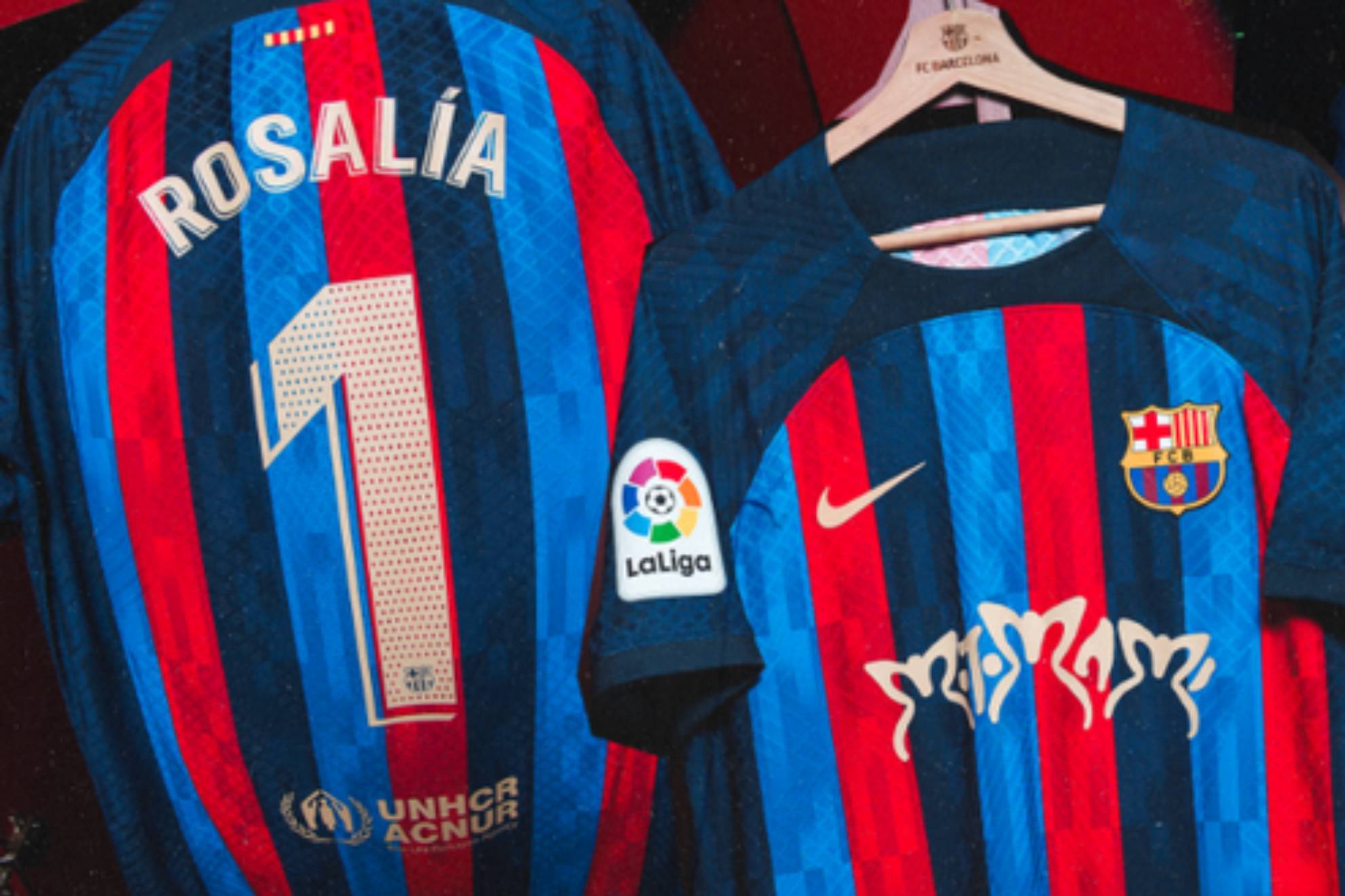 Precios de la camiseta 'Motomami' de Rosalía del Barcelona para jugar contra el Real Madrid