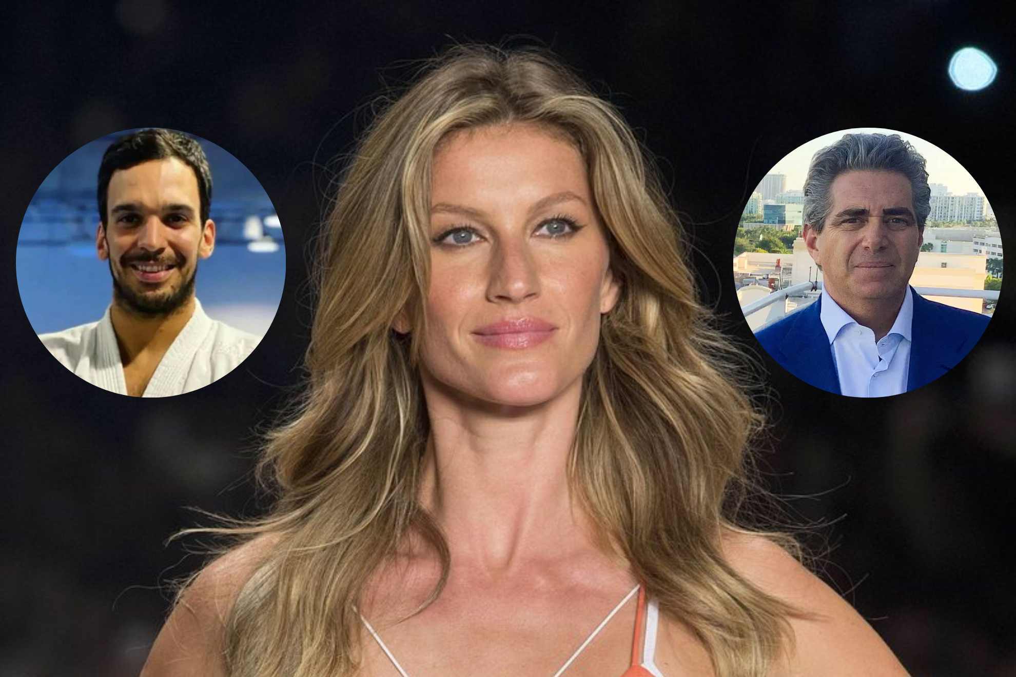 Gisele Bndchen has been romantically linked with Joaquim Valente (left) and Jeffrey Soffer (right). Did she just deny it all?