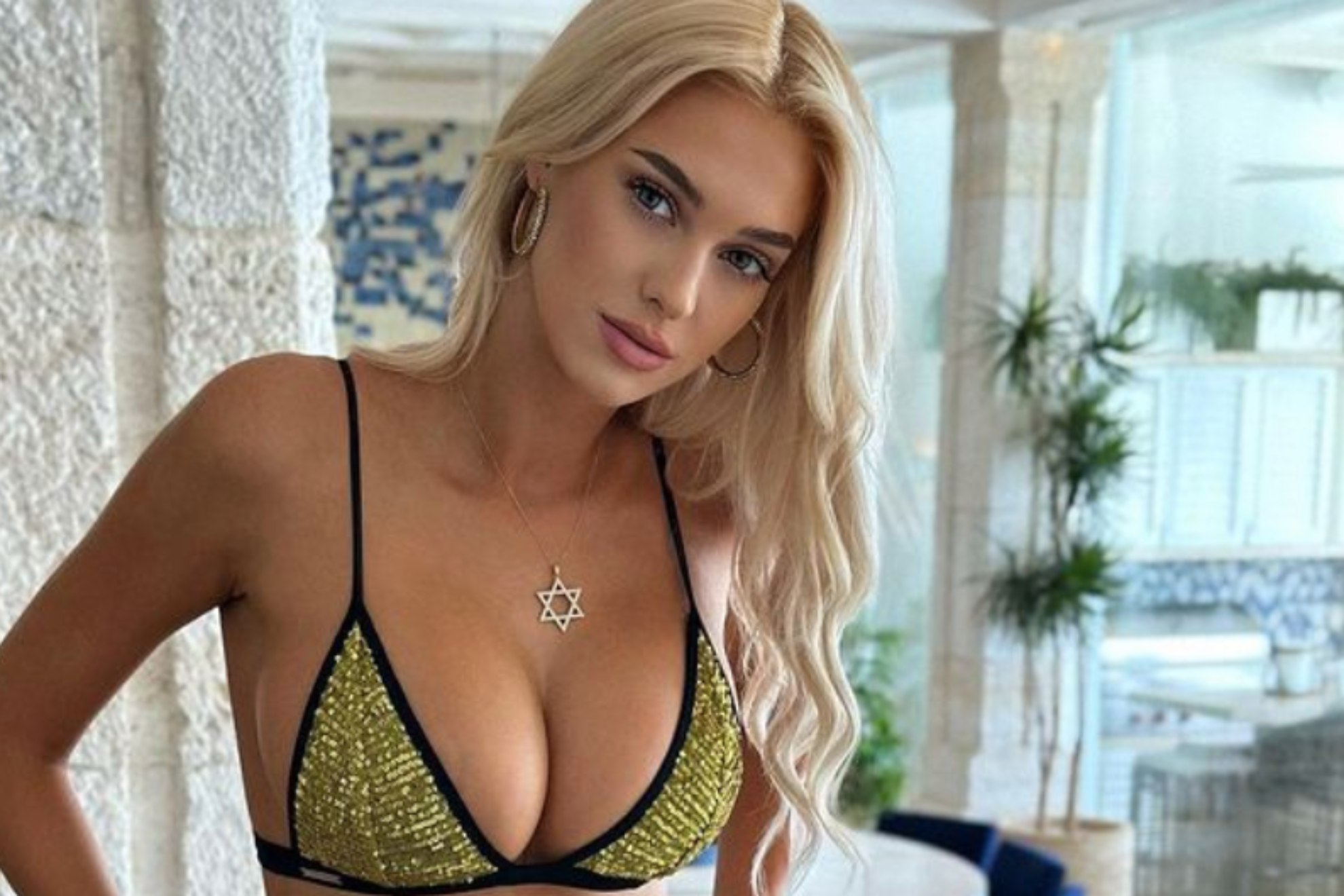 Veronika Rajek poses in tight bikini and responds to haters: Everything about me is natural