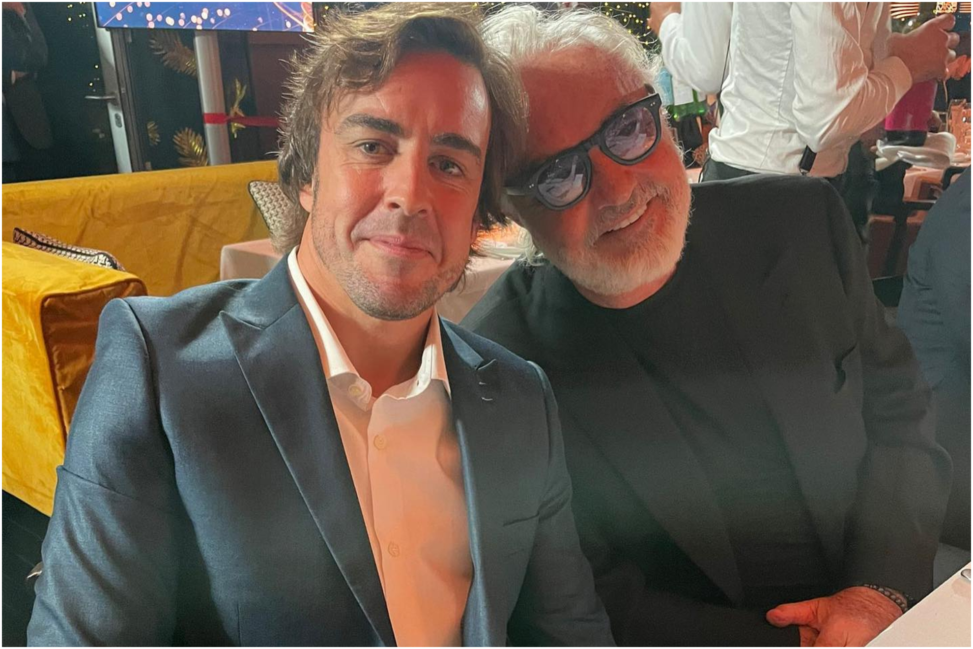 Alonso y Briatore.