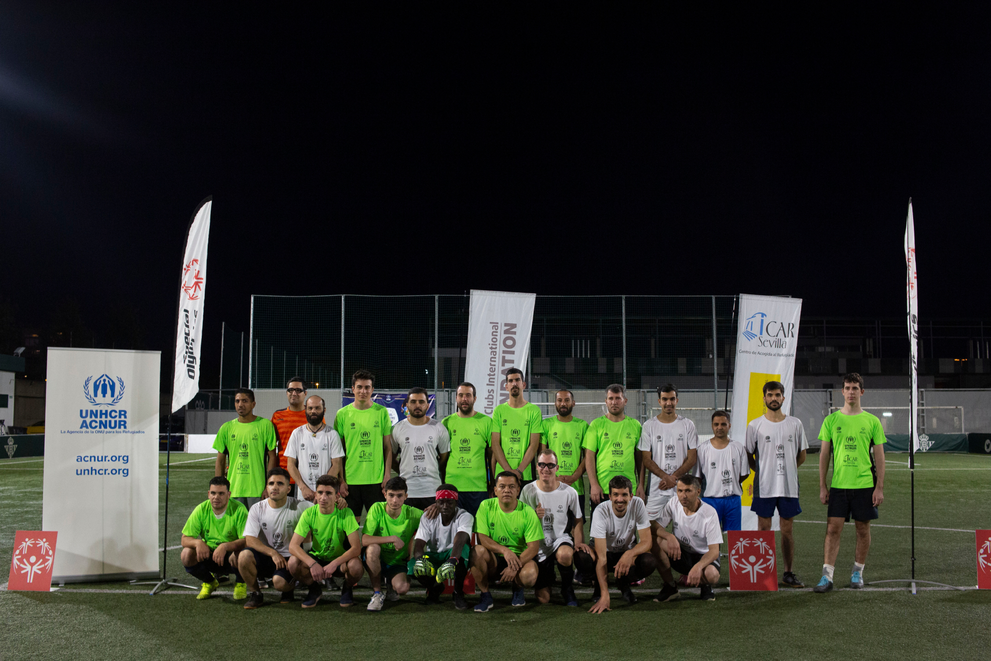 La Fundación Real Betis celebra una exhibición de fútbol Special Olympics