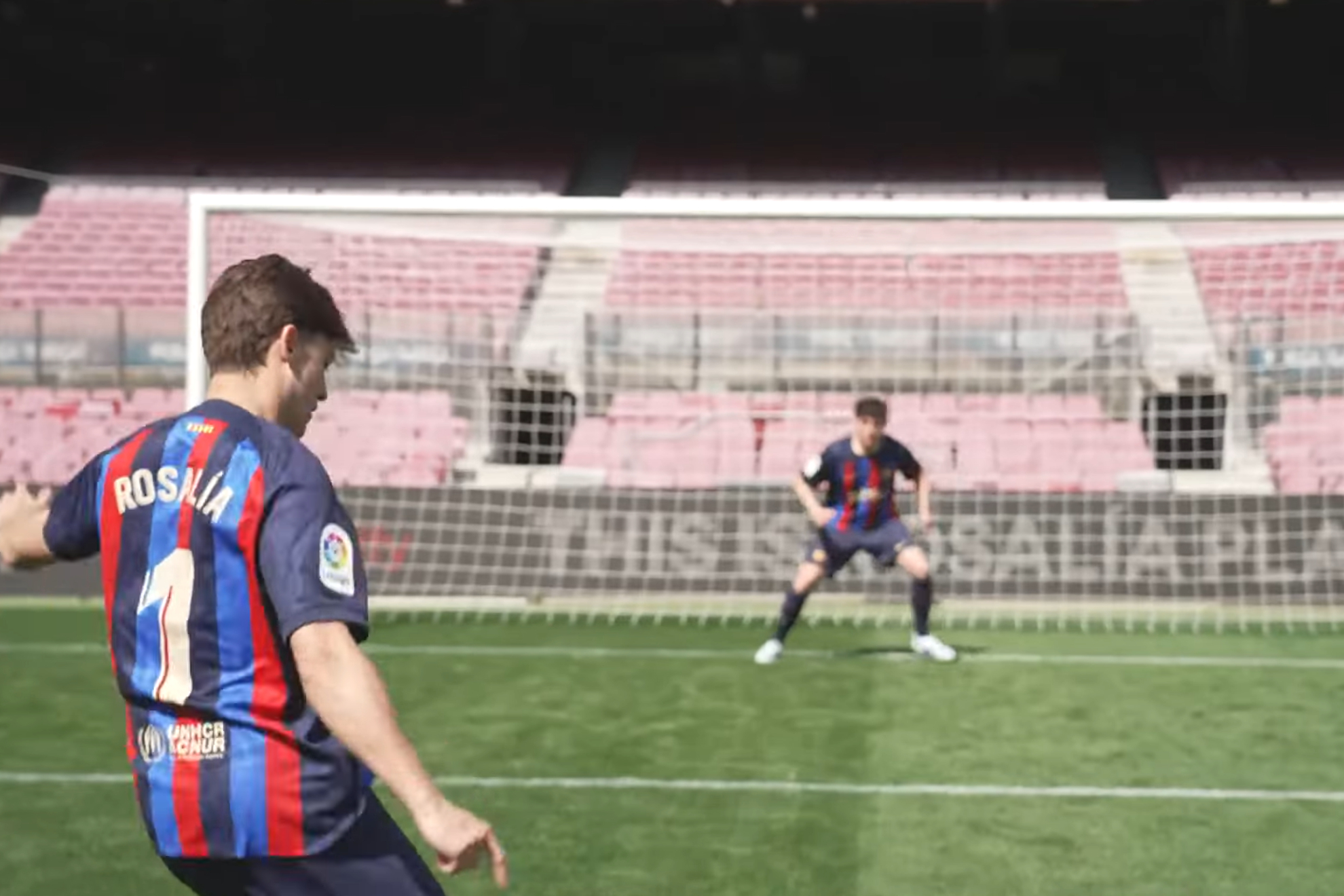 Kings League: Los Buyer practican en el Camp Nou para elegir el lanzador del penalti presidente