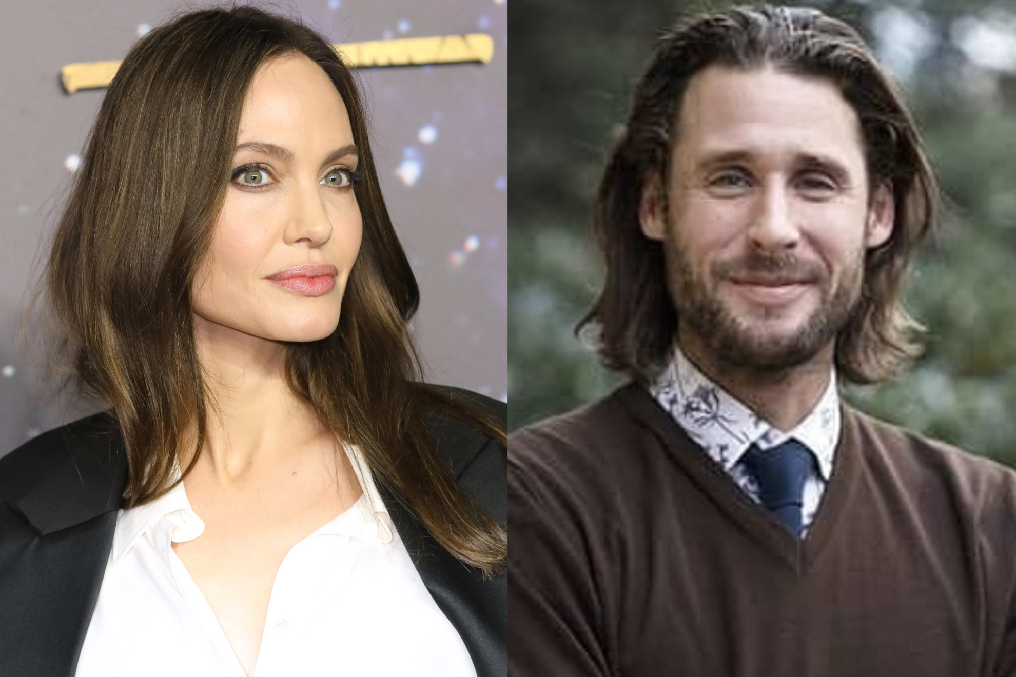 Actress and activist Angelina Jolie and billionaire David Mayer de Rothschild.