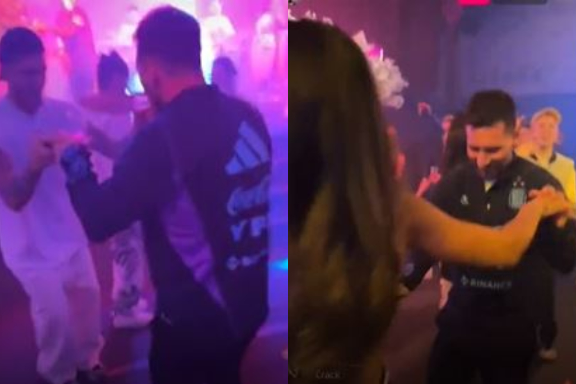 Los pasos prohibidos de Messi en la pista de baile en una fiesta en Argentina