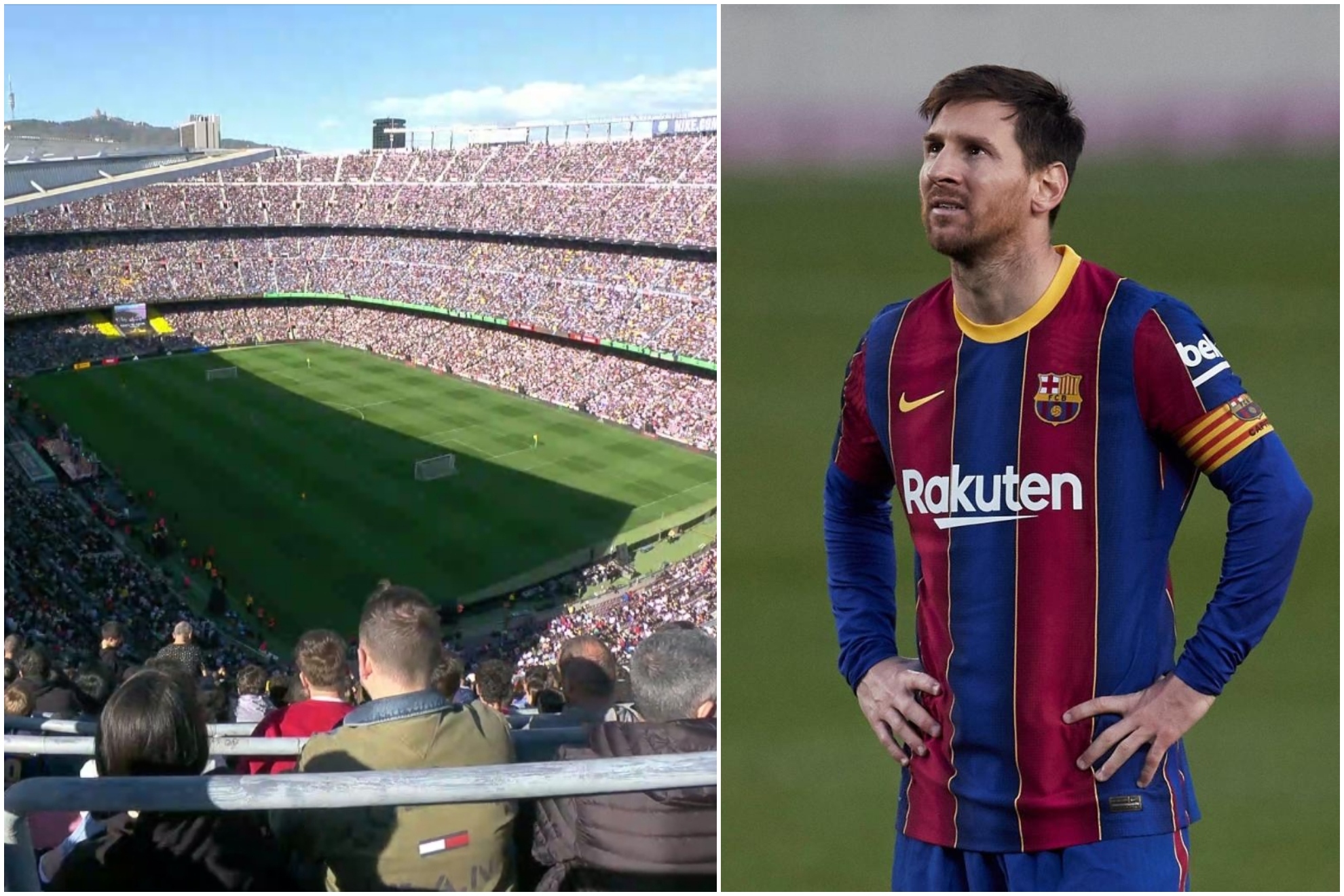 La ovación del Camp Nou a Messi: los culés no olvidan a Leo