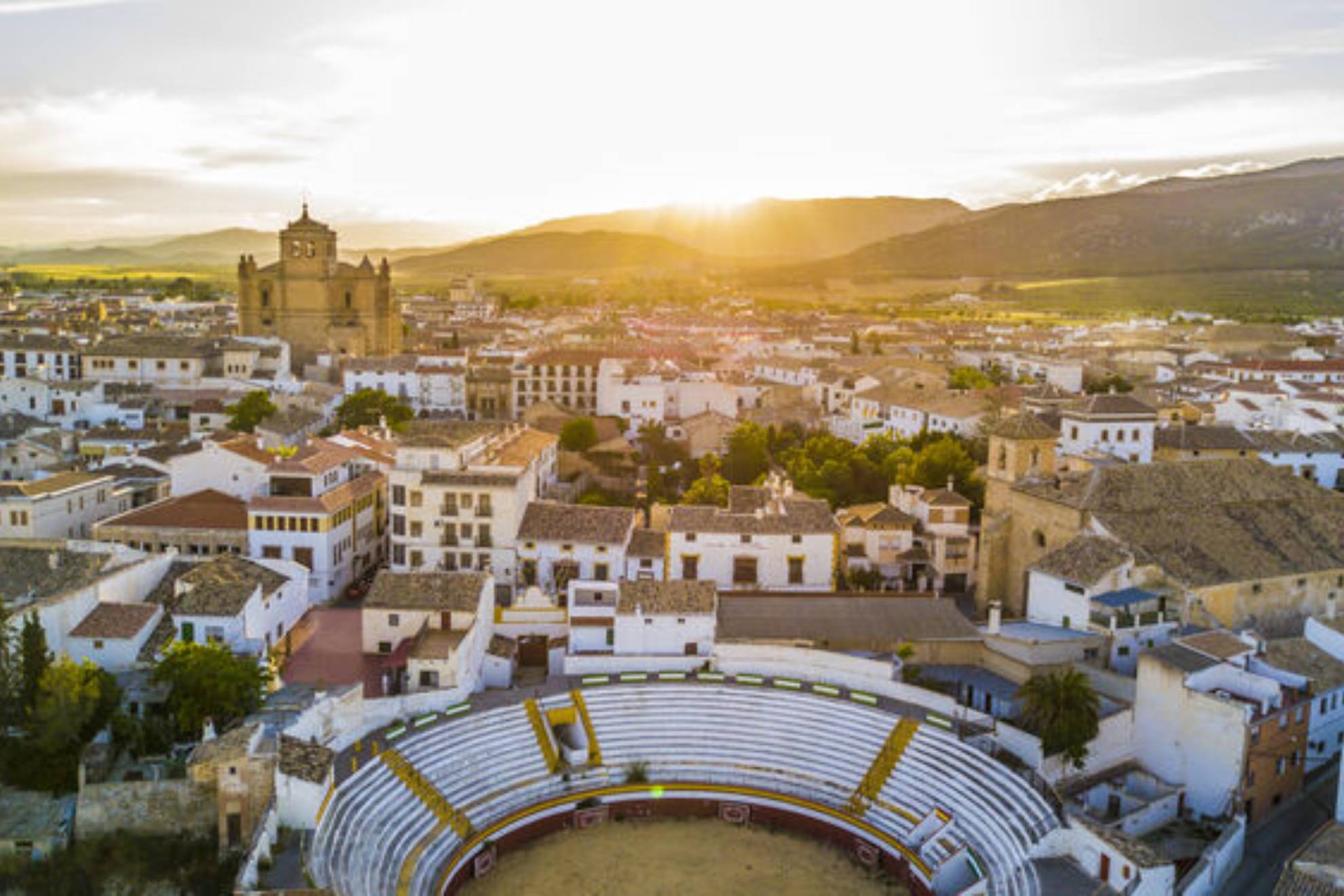 Pueblo de Húescar, en Granada.