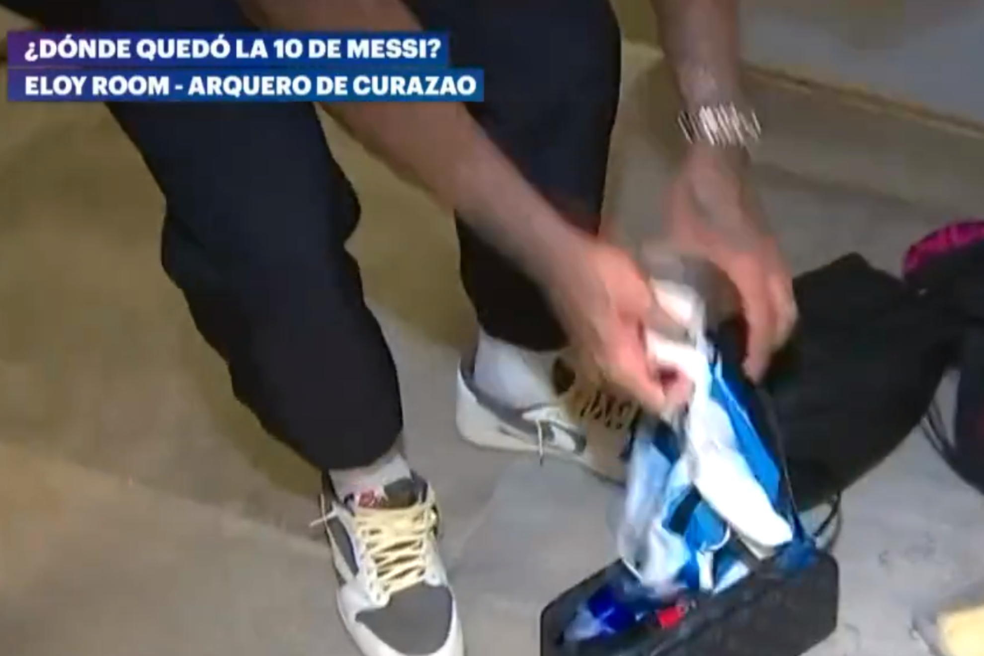 El relato del portero del Curazao por quedarse con la camiseta de Messi: "Ni para dormir"