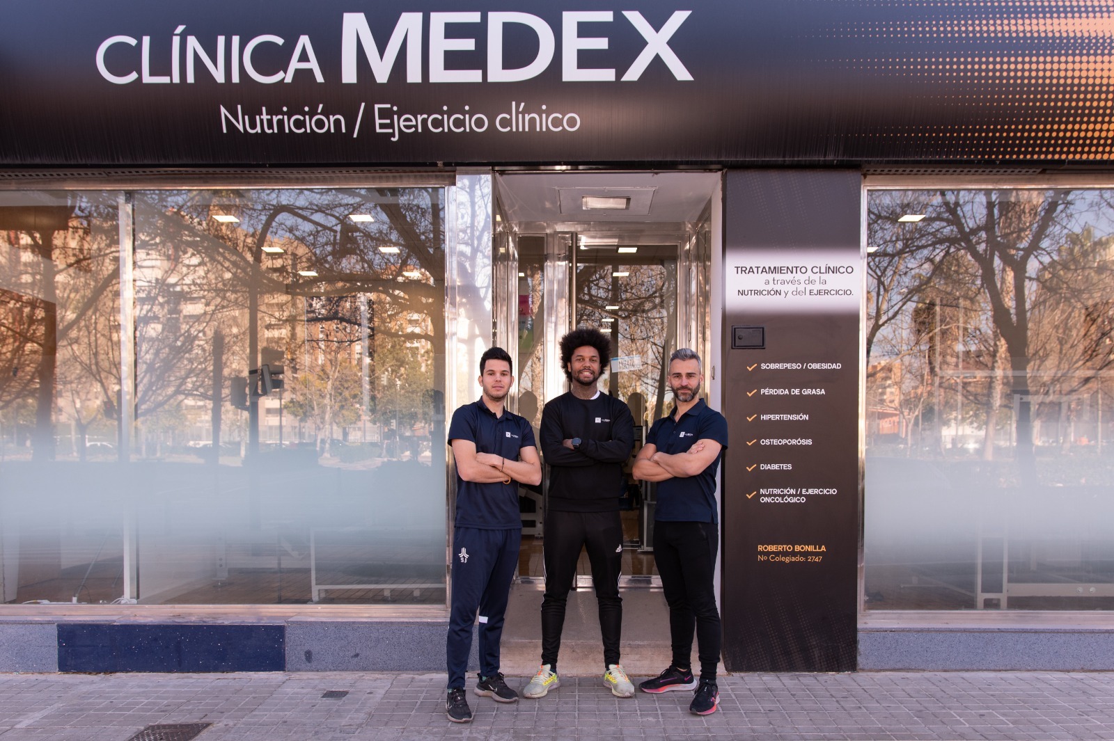 Los responsables de la Clnica Medex de Valencia/Foto: Clnica Medex