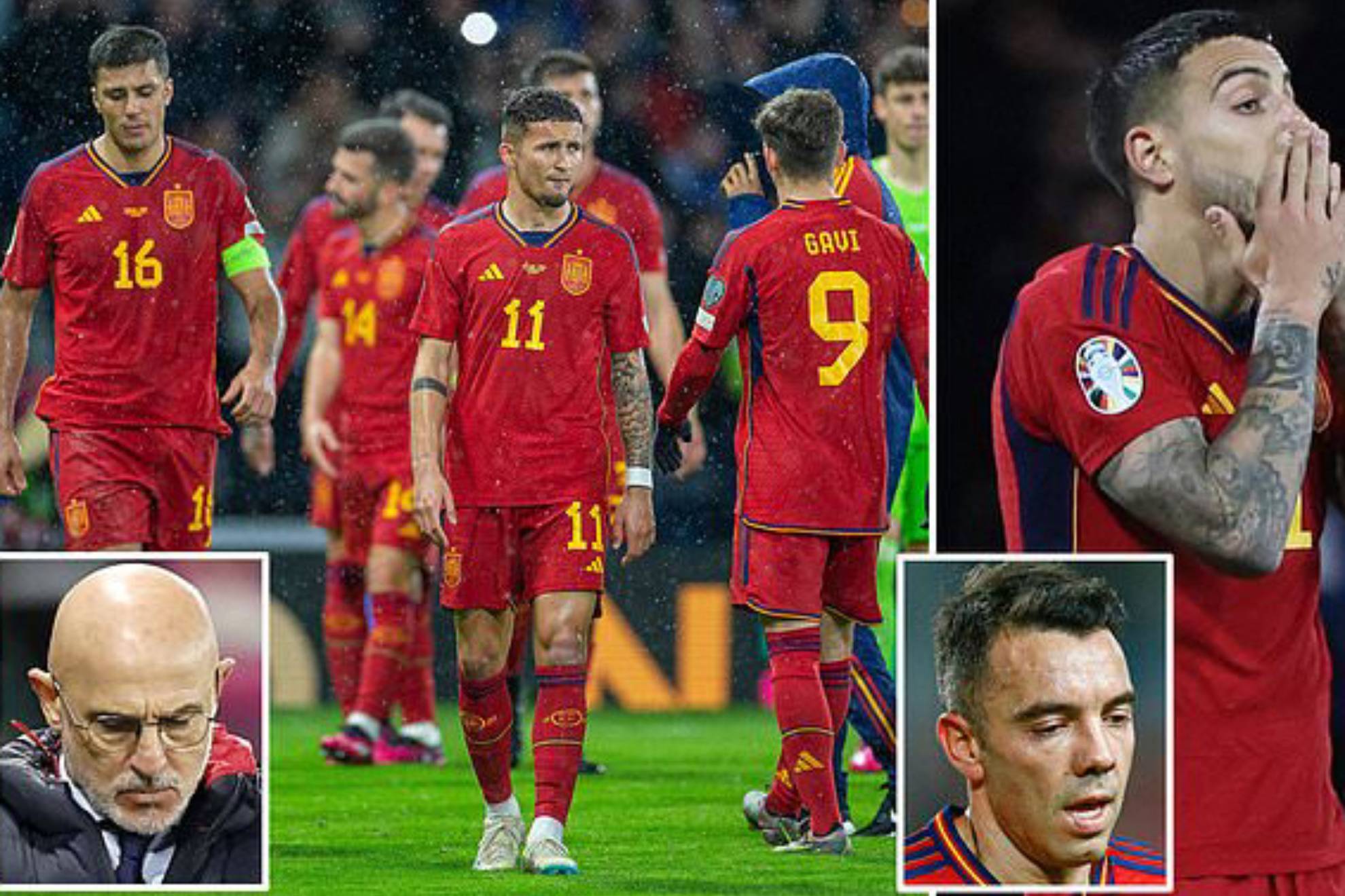 Dura crítica a la selección española en Inglaterra por "sus escasos recursos y jugadores fracasados en la Premier"