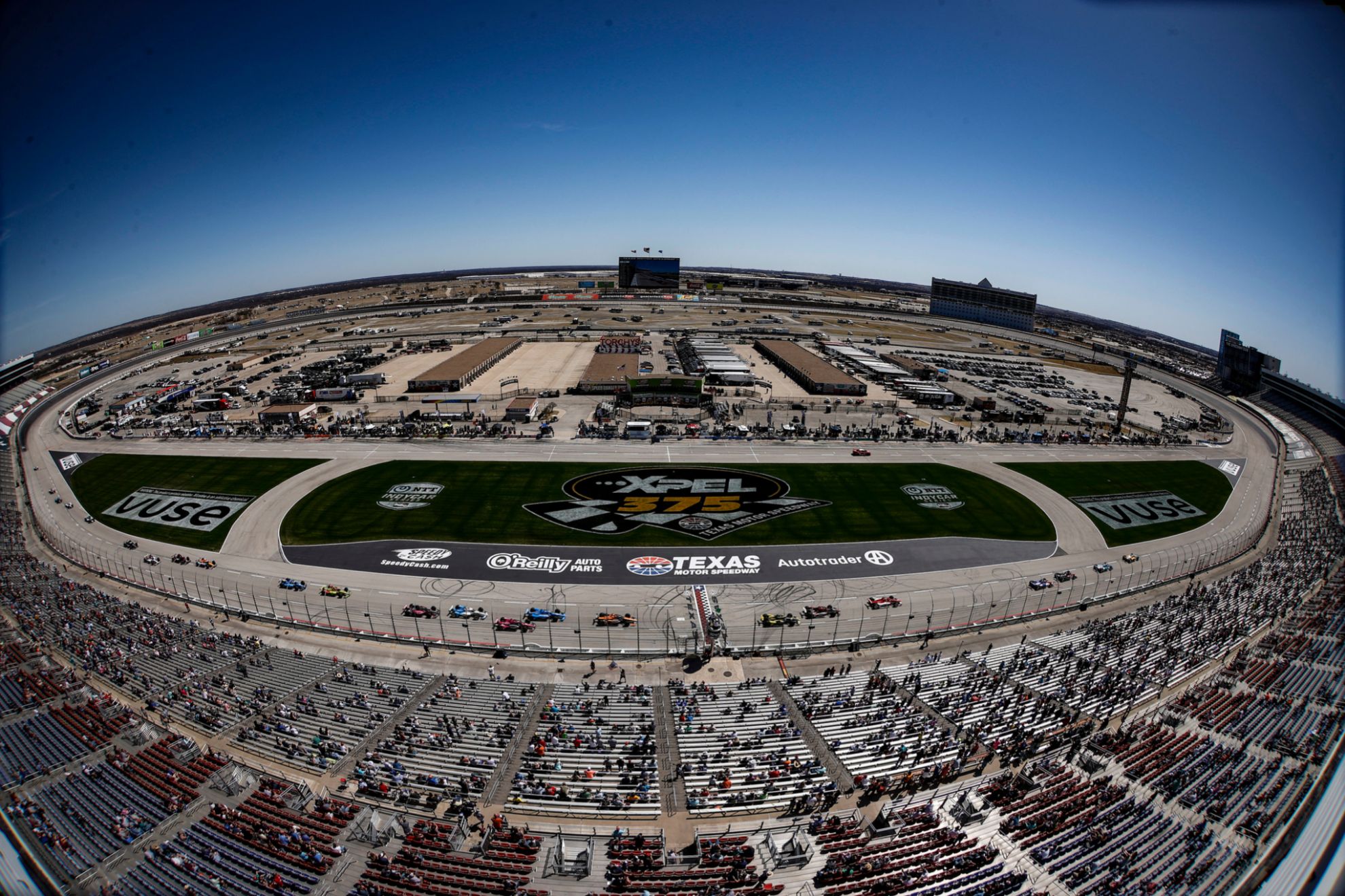 Panormica del Texas Motor Speedway, en Forth Worth.