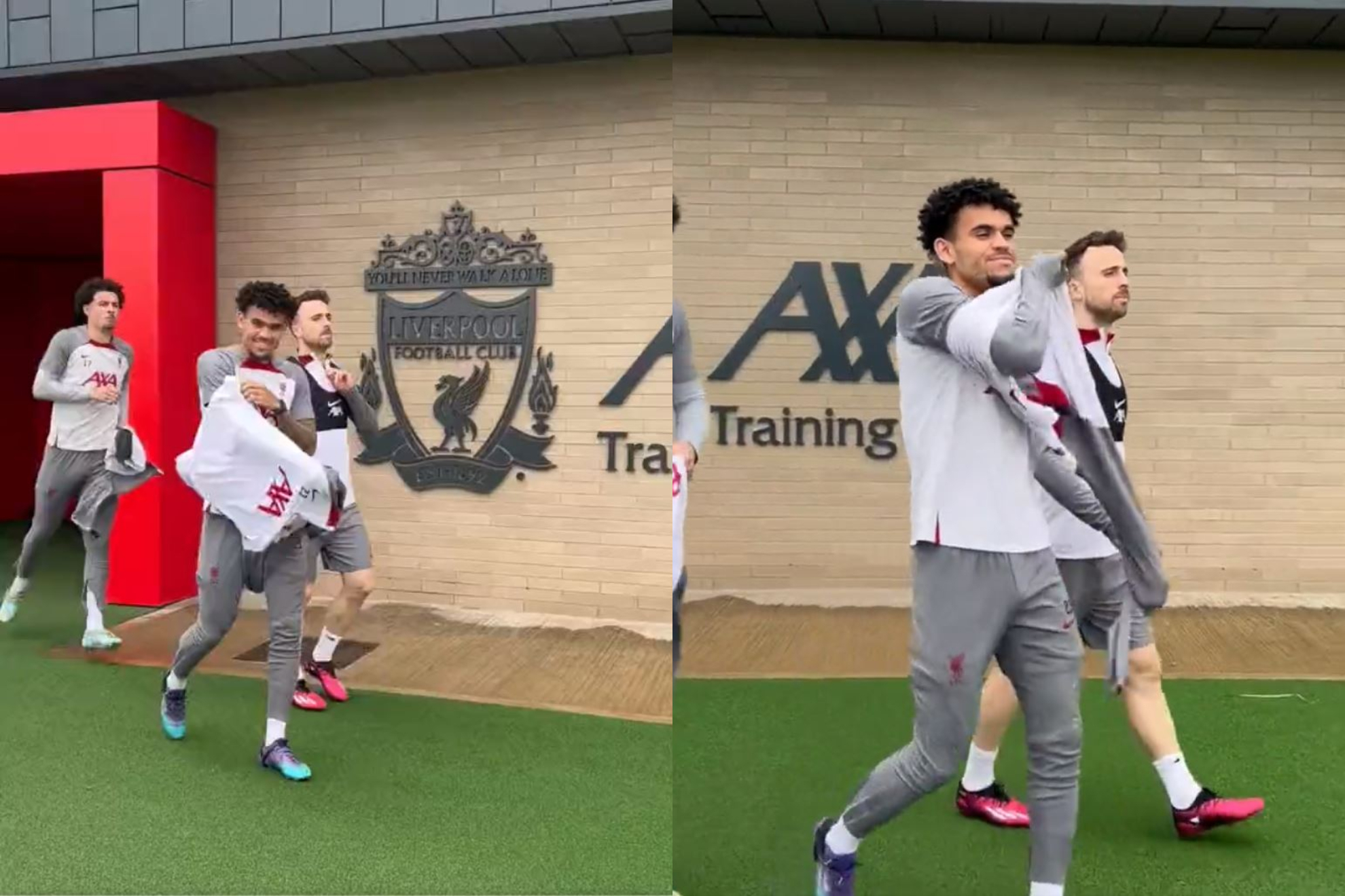 Luis Díaz regresa a los entrenamientos del Liverpool cinco meses después