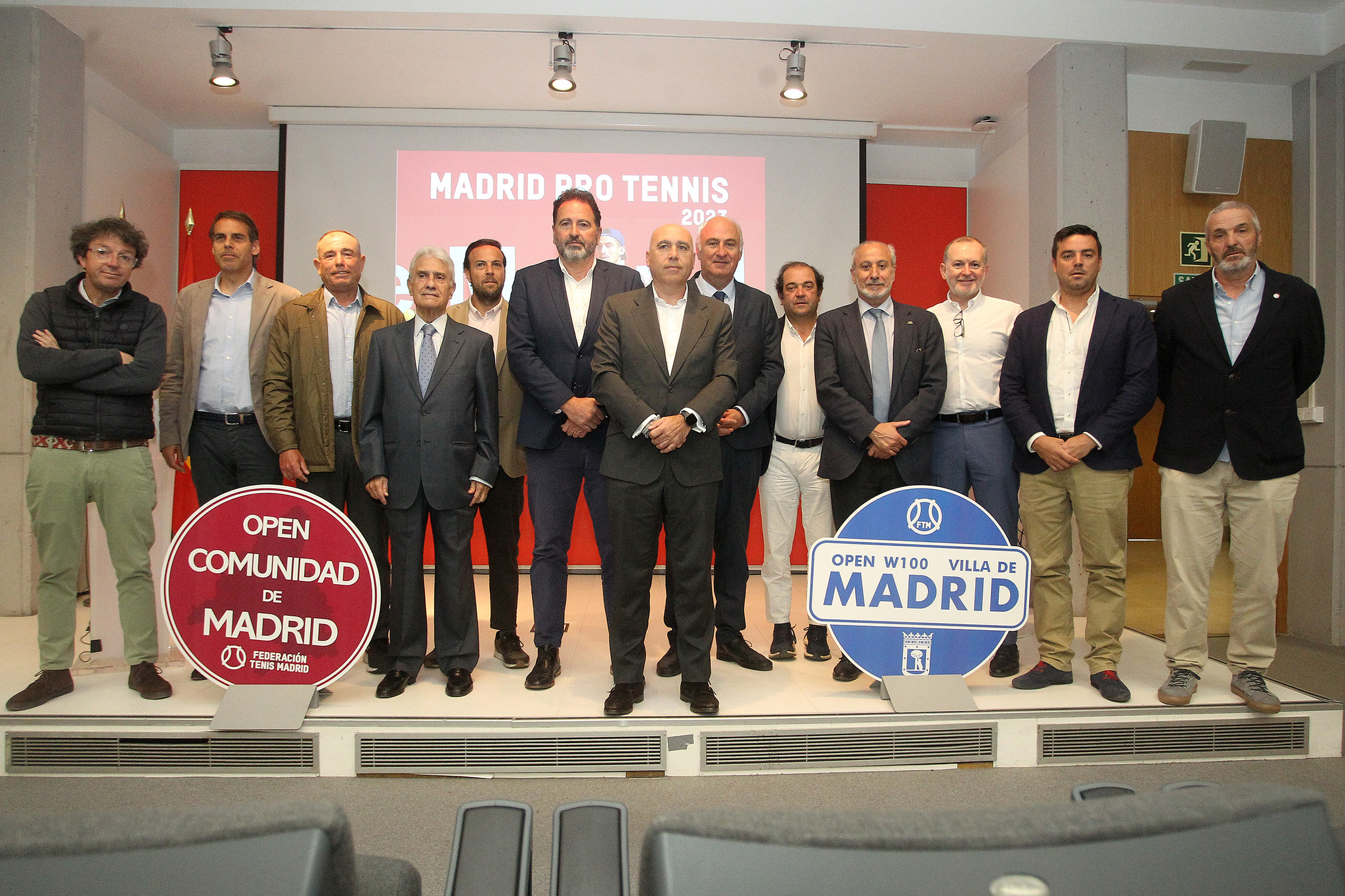 Organizadores de torneos internacionales en la Federación de Tenis de Madrid