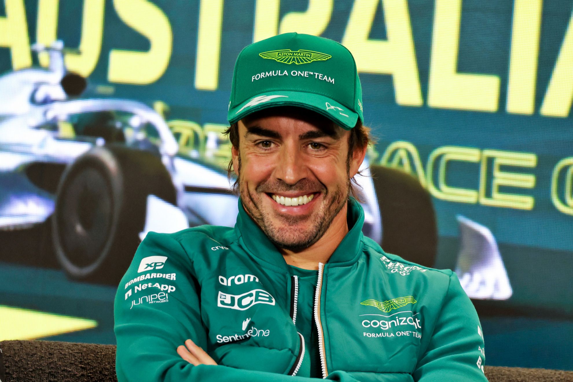 Alonso está encantado con su adaptación al equipo y el rendimiento del AMR23.