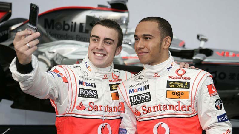 El 'recado' de Hamilton a Alonso: "Espero que sea como en 2007, no s si alguno lo recuerda..."