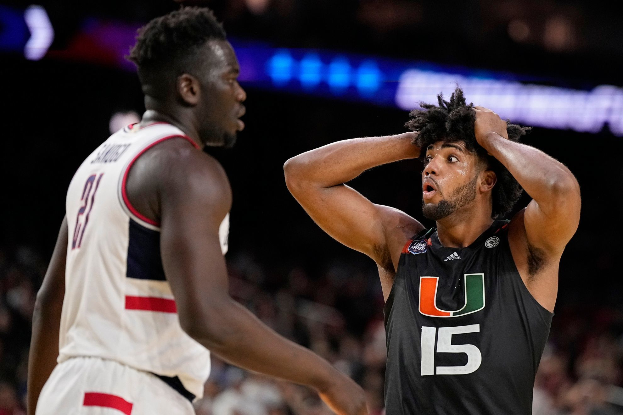 UConn defeats Miami at Final Four of 2023 NCAA Tournament