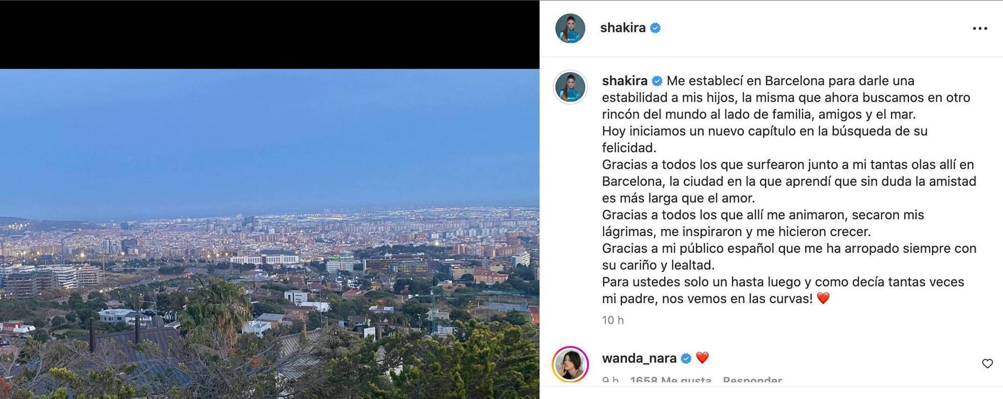 Après avoir été expulsée de la maison à Barcelone, Shakira répond à Piqué !
