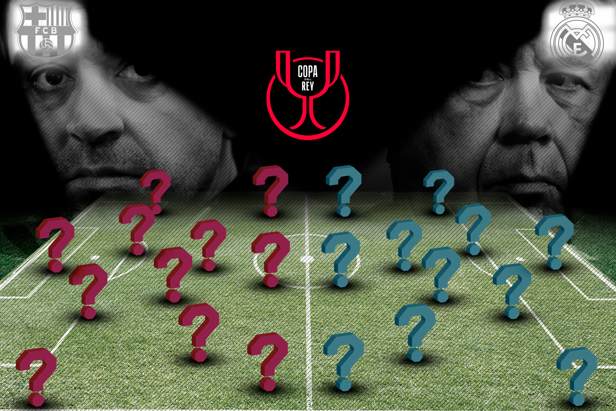 Haz de Xavi y de Ancelotti: elige tu once de Bara y Madrid para el Clsico de Copa