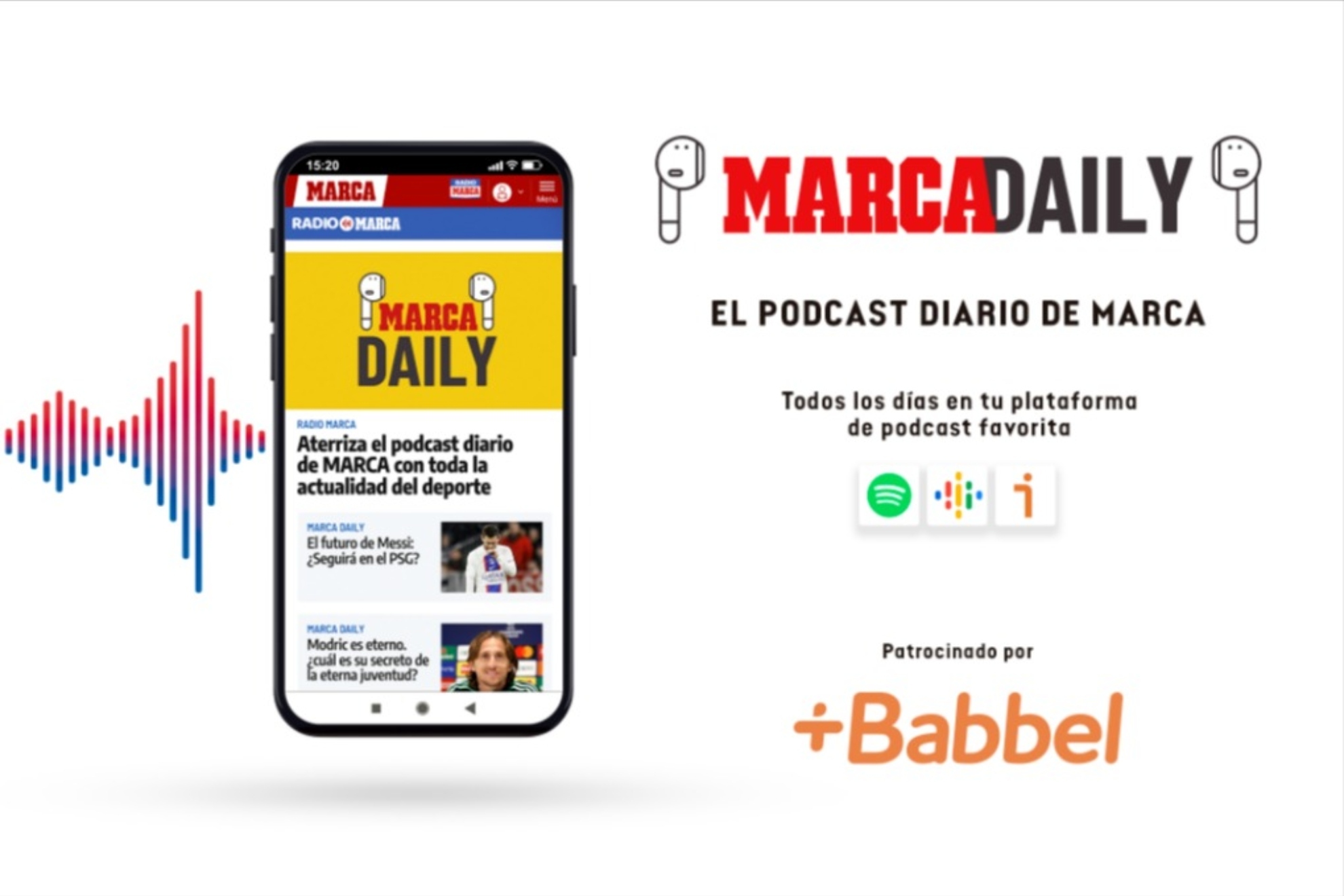 Nace MARCA Daily, el podcast diario de MARCA