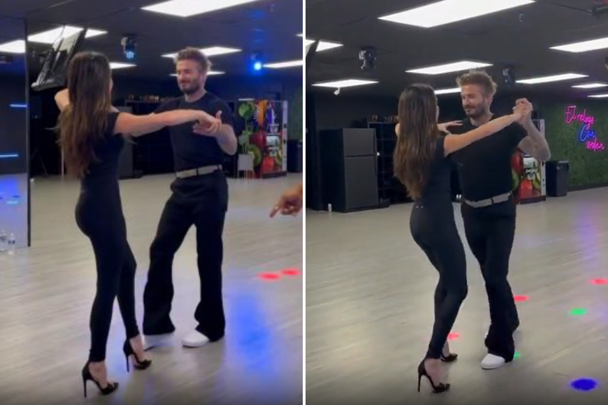 Victoria and David Beckham go viral with salsa dancing video