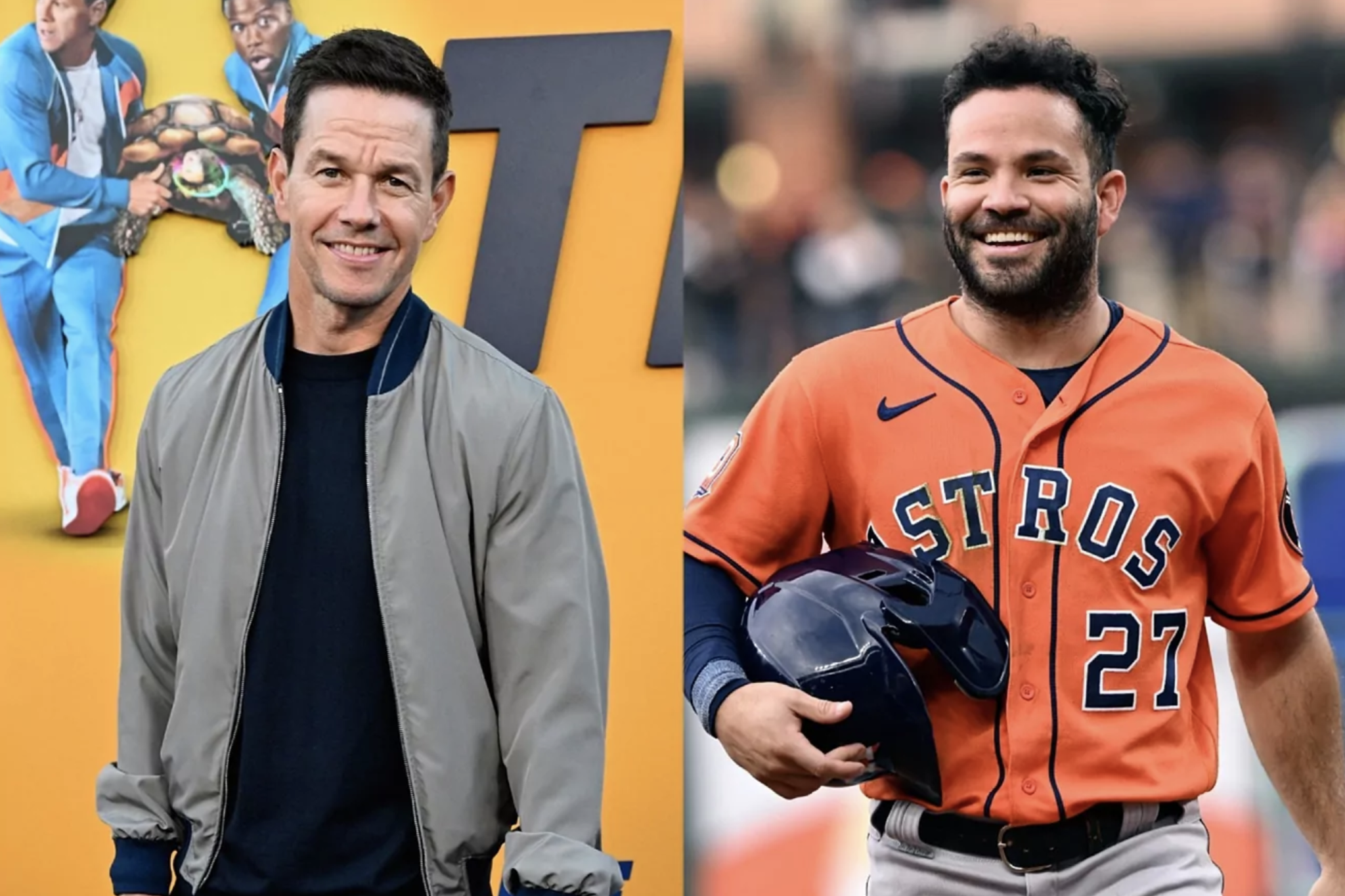 Mark Wahlberg says he's willing to donate his thumb to Astros star Jose Altuve